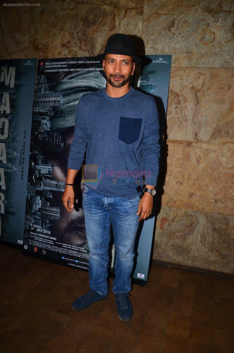 at the special screening of Madaari in Lightbox on 21st July 2016