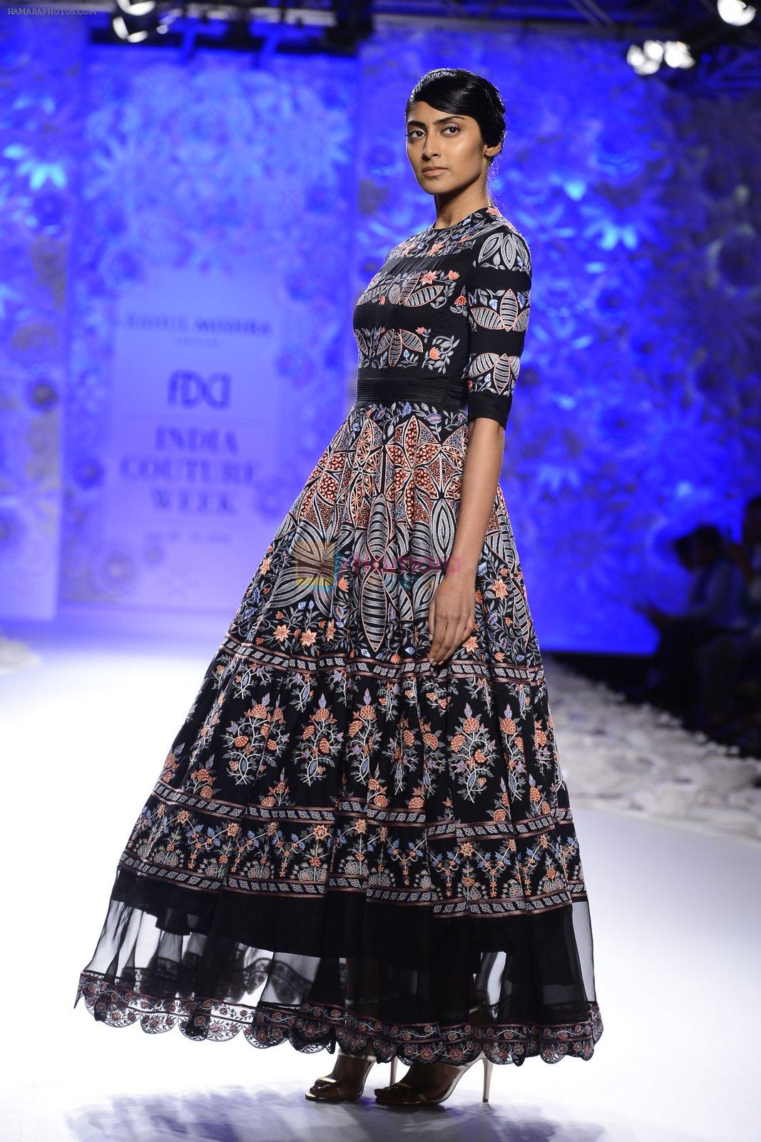 Rahul Mishra showcases Monsoon Diaries at the FDCI India Couture Week 2016 in Taj Palace on 22 July 2016