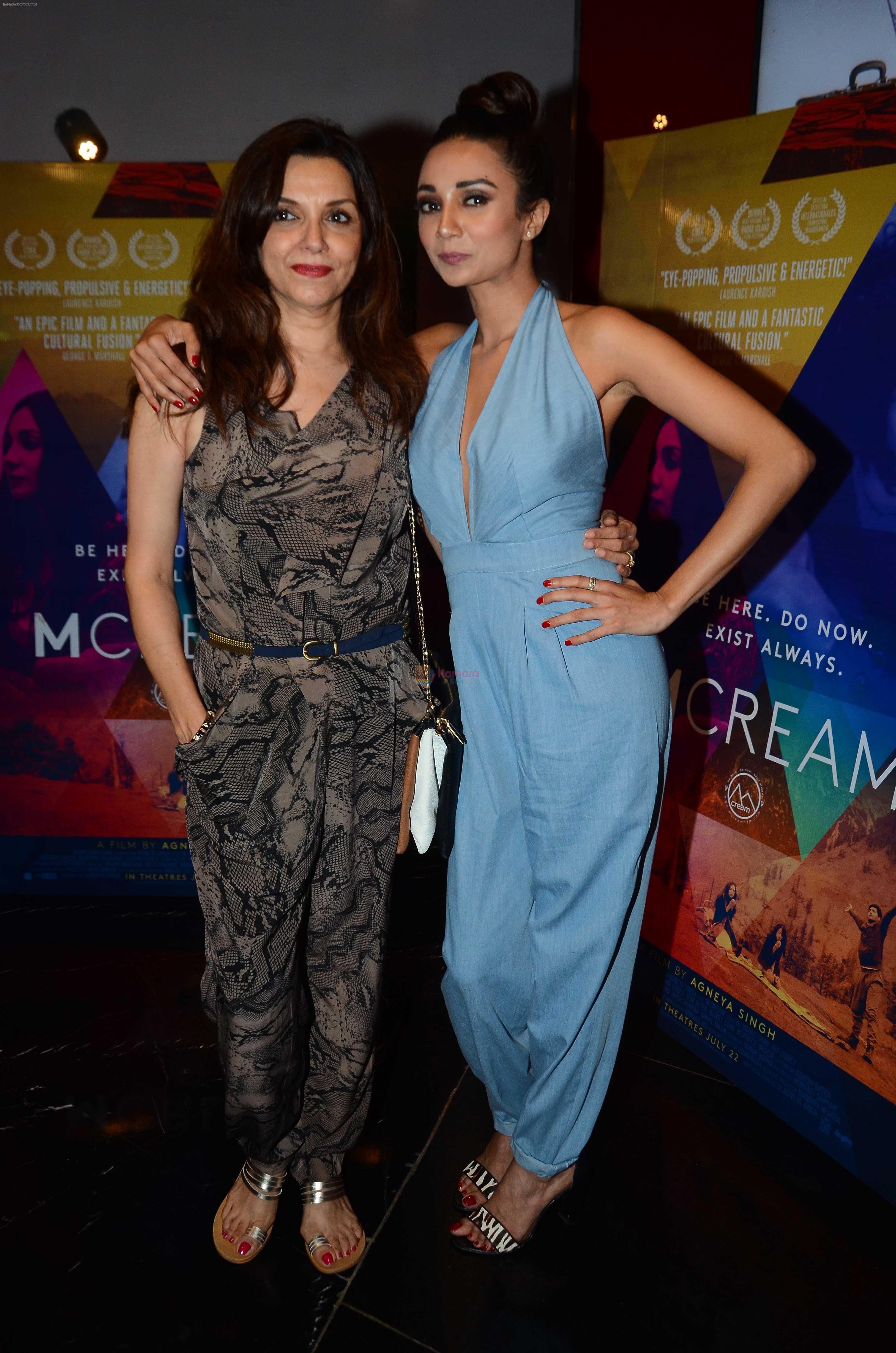 Lillete Dubey, Ira Dubey during the special screening of film M Cream on 22 July 2016