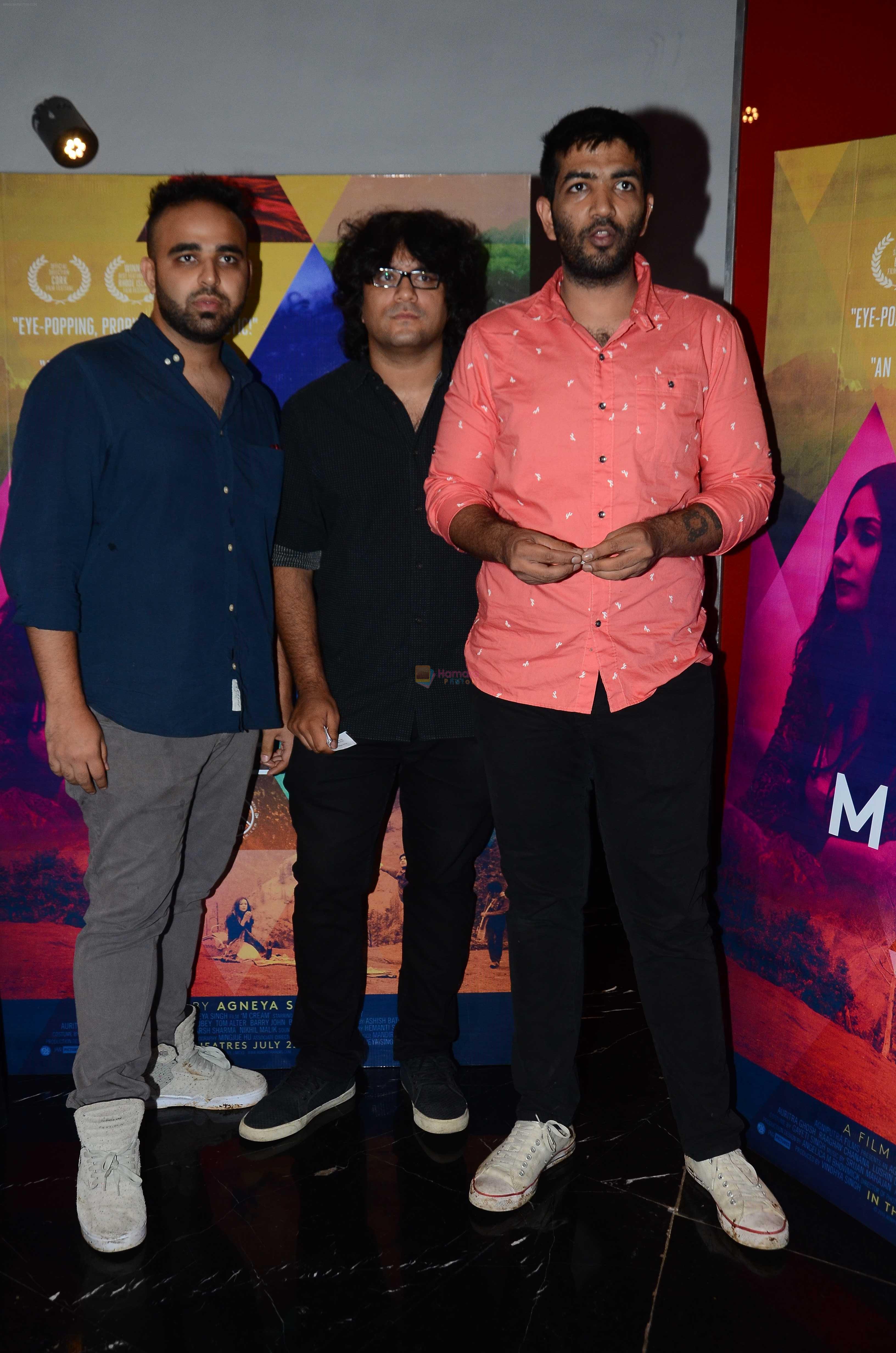 during the special screening of film M Cream on 22 July 2016