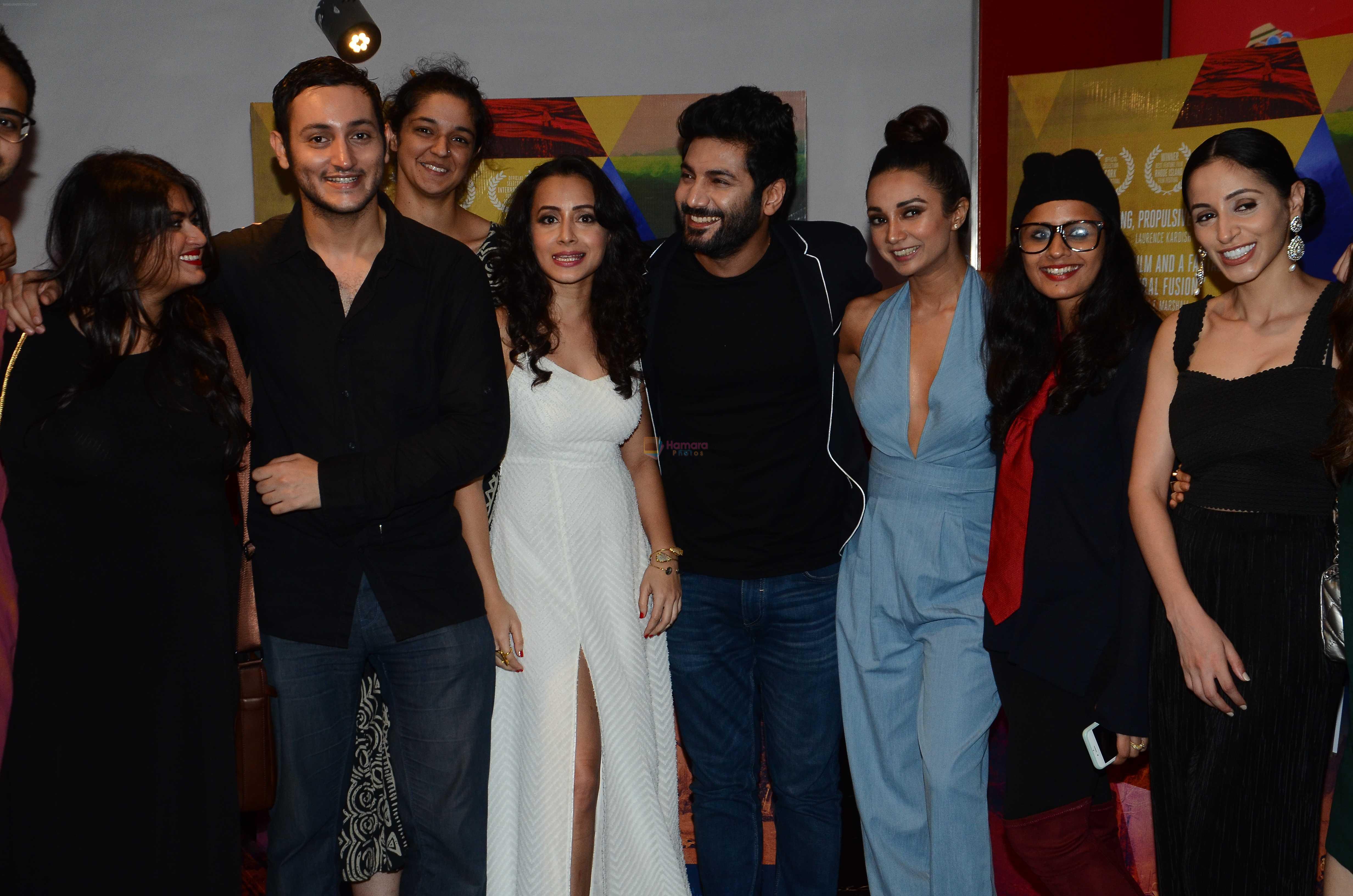 Auritra Ghosh, Ira Dubey, Raaghav Chanana, Agneya Singh during the special screening of film M Cream on 22 July 2016