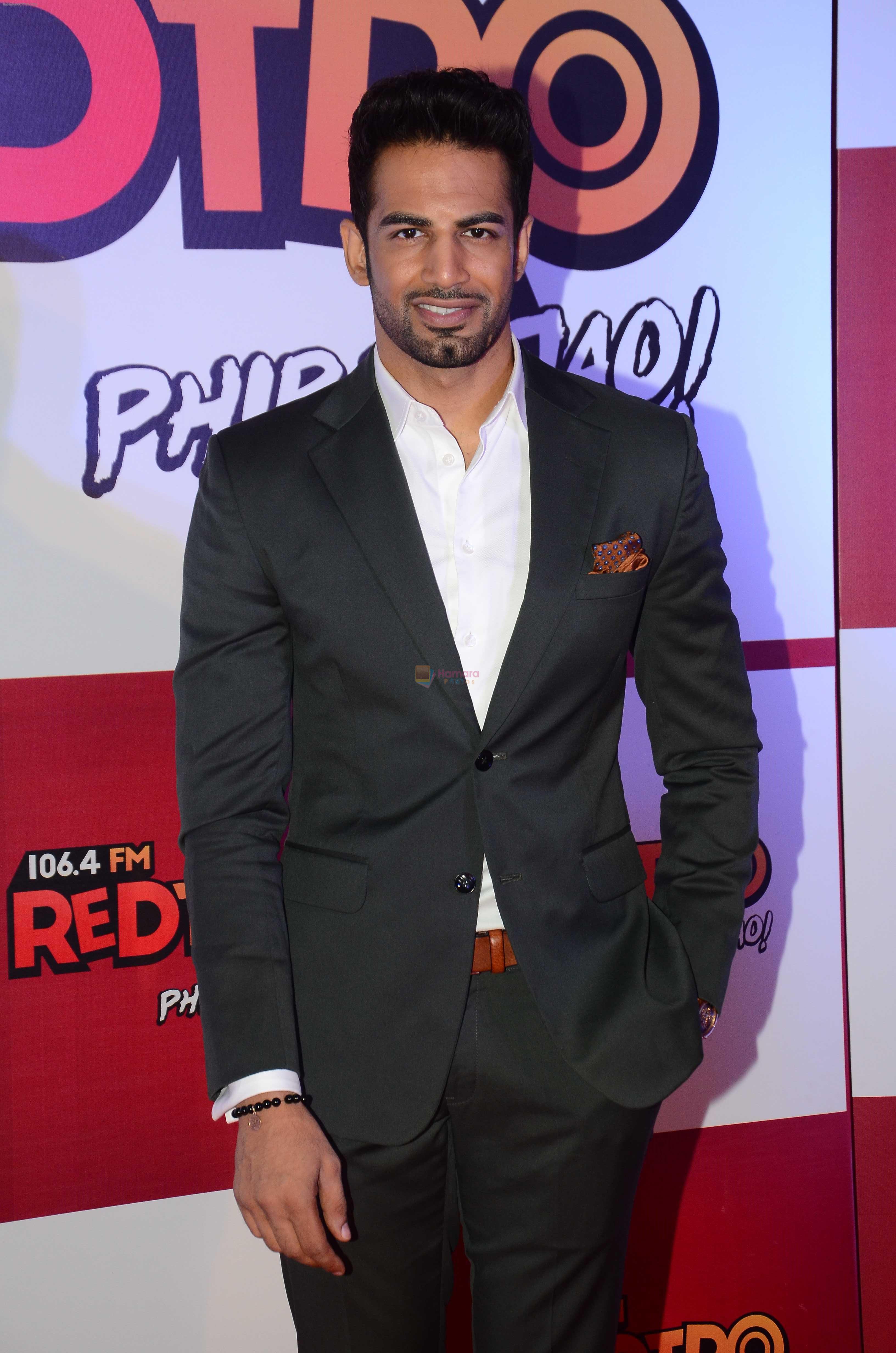 Upen Patel during the party organised by Red FM to celebrate the launch of its new radio station Redtro 106.4 in Mumbai India on 22 July 2016