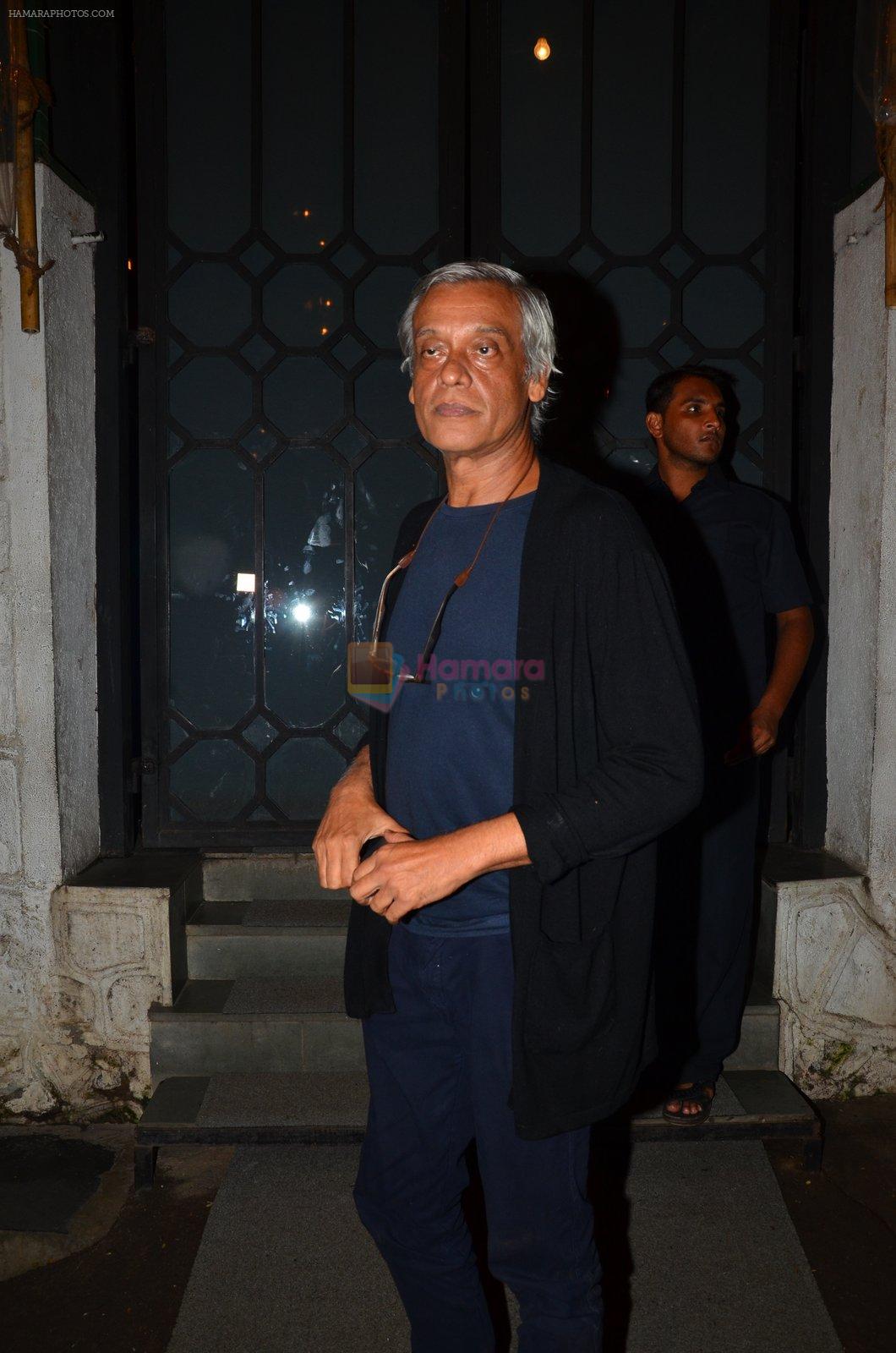 Sudhir Mishra at a star-studded party for Caterina Murino on 26th July 2016