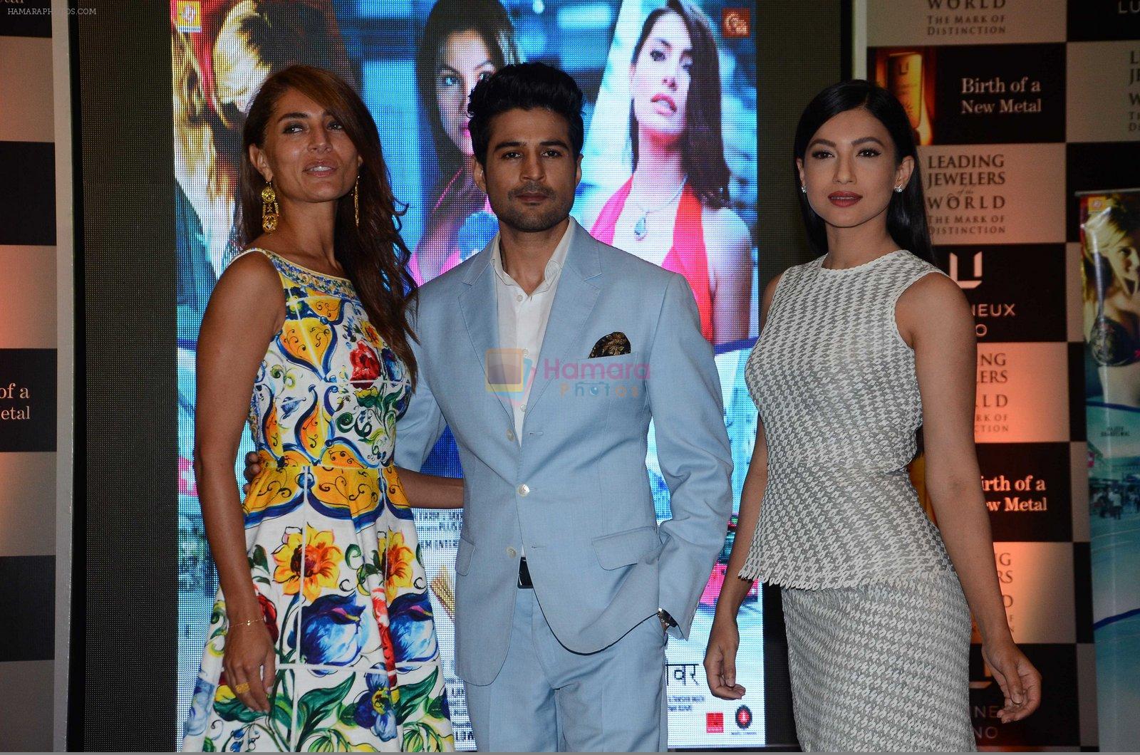 Gauhar Khan, Rajeev Khandelwal, Caterina Murino at a jewellery event on 27th July 2016