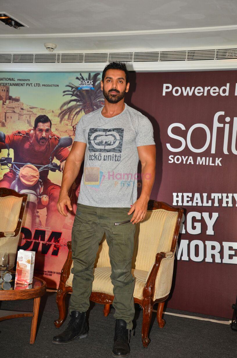 John Abraham at sofit promotions in Mumbai on 28th July 2016