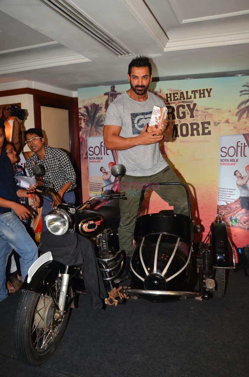 John Abraham at sofit promotions in Mumbai on 28th July 2016