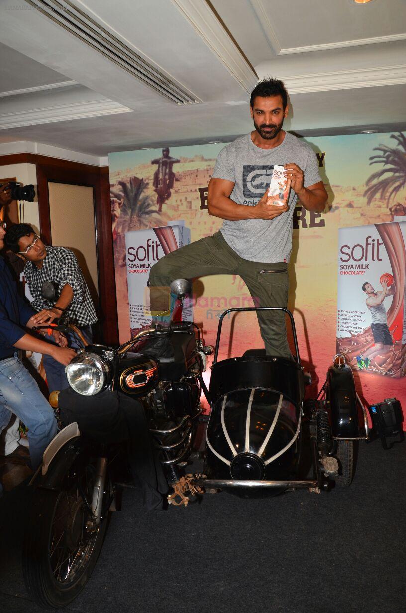 John Abraham at sofit promotions in Mumbai on 28th July 2016