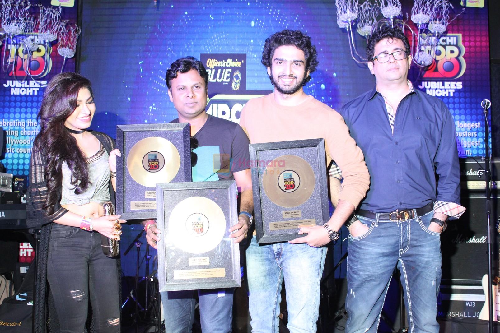 Amaal Mallik at the Officer's Choice Blue Mirchi Top 20 charts of 2016 on 1st Aug 2016