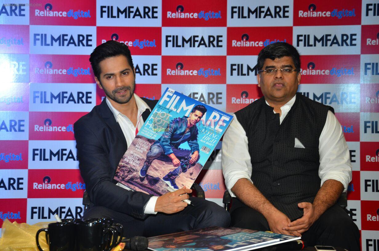 Varun Dhawan at filmfare cover launch on 1st Aug 2016