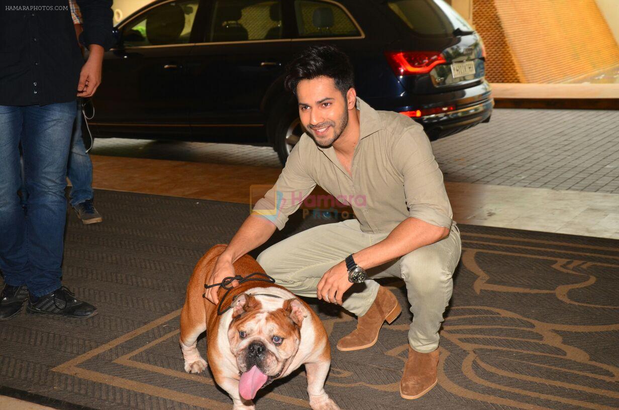 Varun Dhawan at Dishoom Movie Press Meet on 3rd August 2016