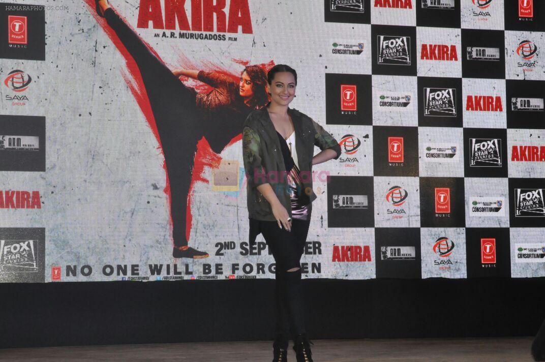 Sonakshi Sinha launches Rajj Rajj Ke song from Akira movie on 3rd August 2016