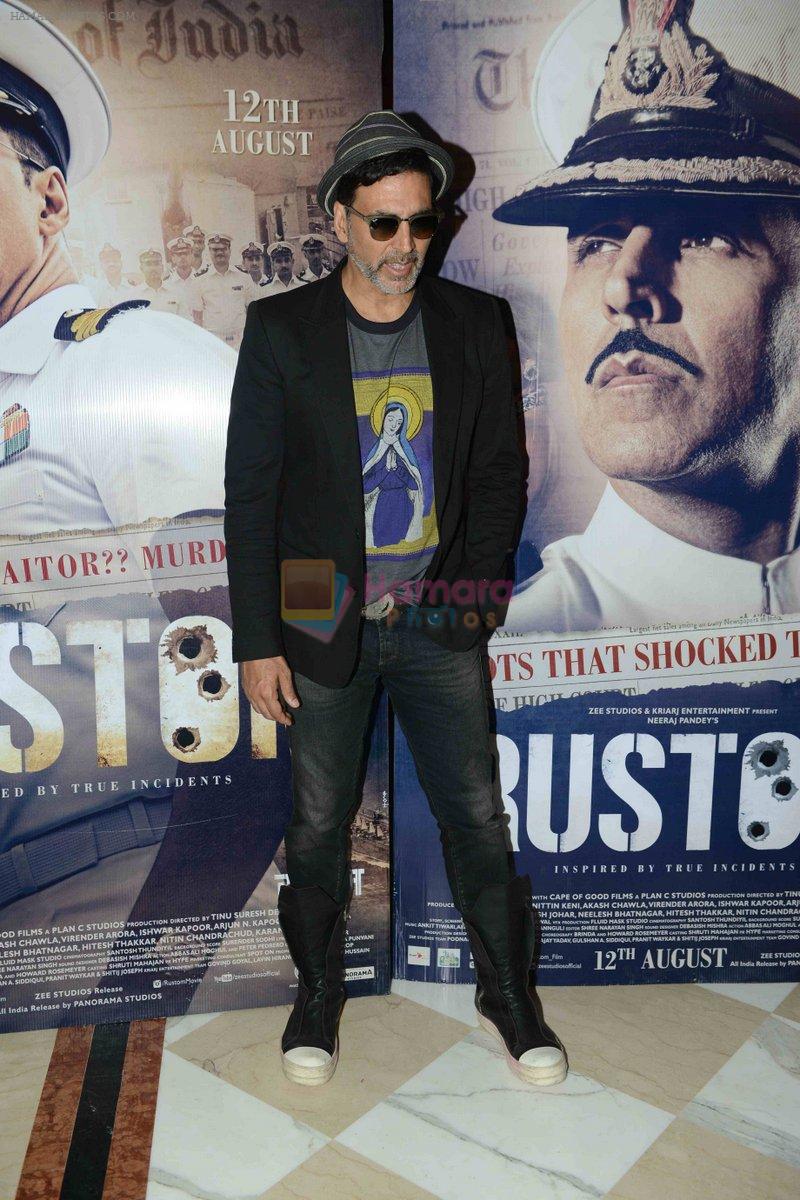 Akshay Kumar at the Press Conference of Rustom in New Delhi on 8th Aug 2016