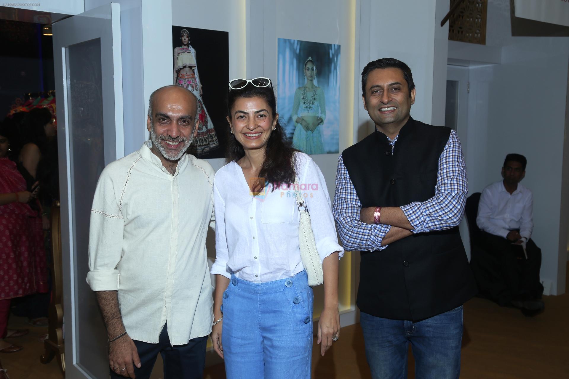 Designer Manish Arora (left) and Arjun Mehra, Publishing Director, Conde Nast India