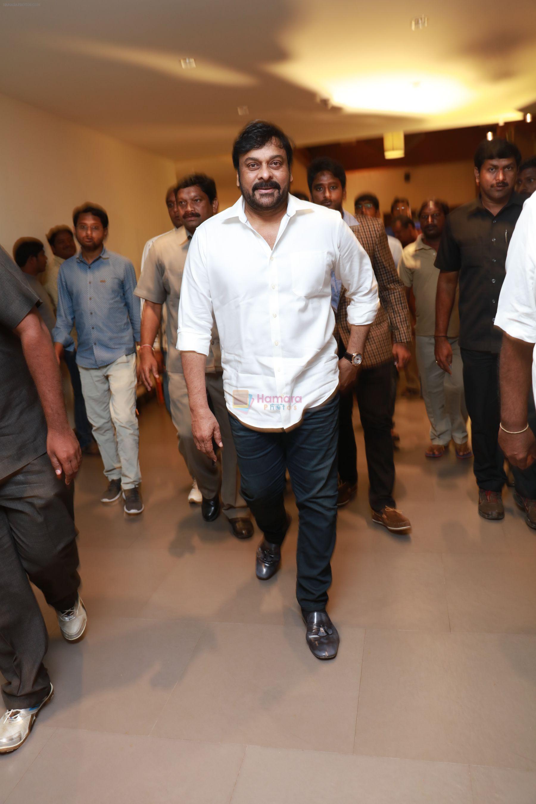 Chiranjeevi at Krish weds Ramya wedding reception on 8th Aug 2016