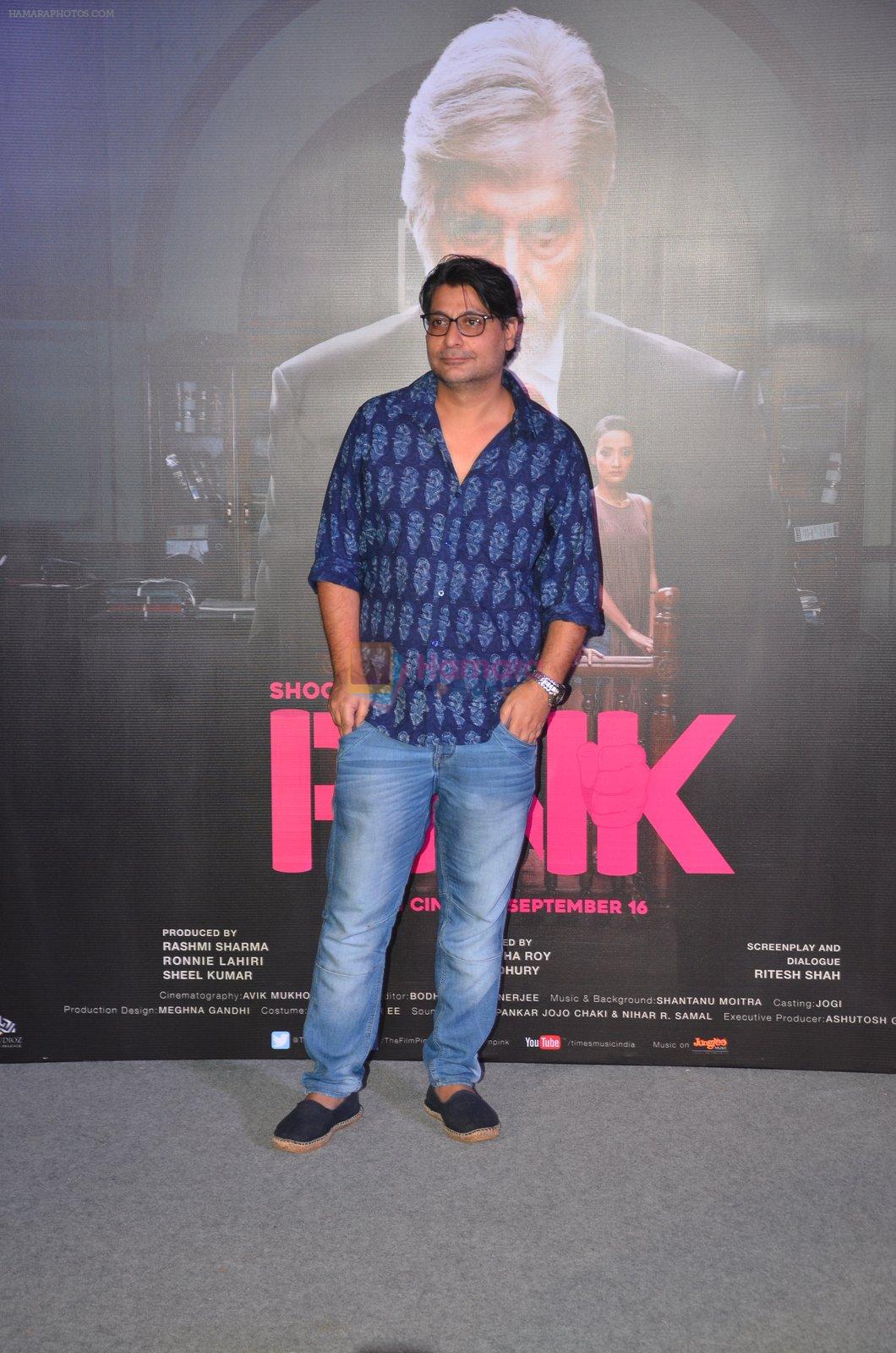 at Pink trailer launch in Mumbai on 9th Aug 2016