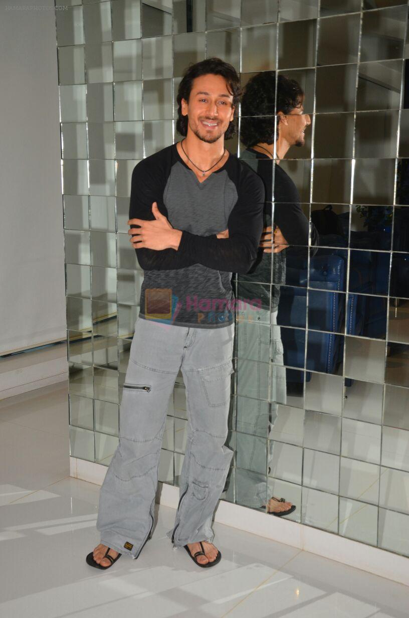 Tiger Shroff promote The Flying Jatt on 10th Aug 2016