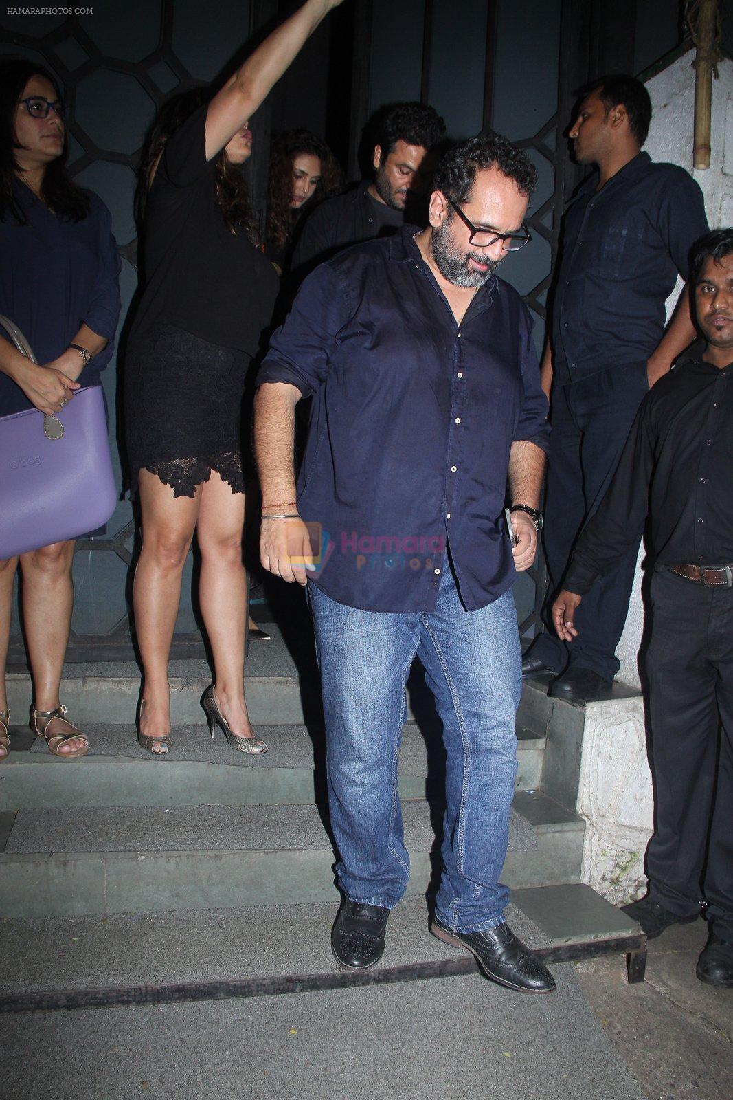 Anand L Rai at Publicist Rohini Iyer's bash in Mumbai on 9th Aug 2016