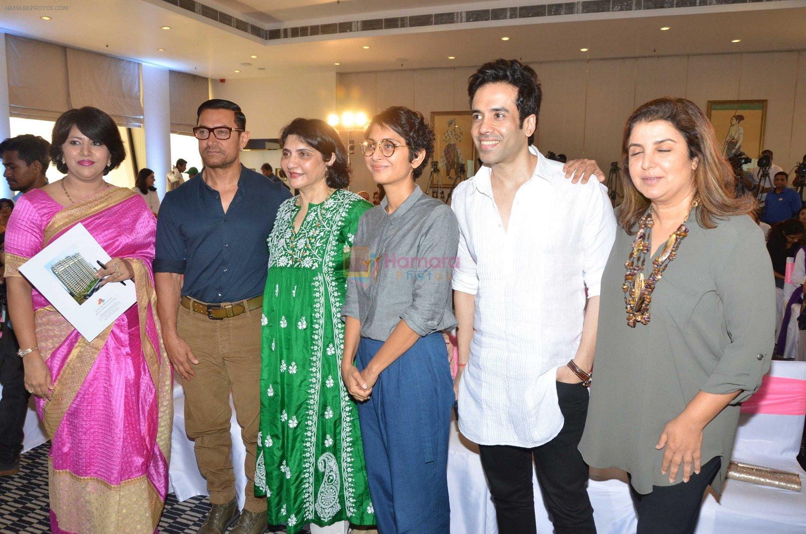 Aamir Khan, Kiran Rao, Farah Khan, Tusshar Kapoor launches Jaslok Fertility Tree on 15th Aug 2016
