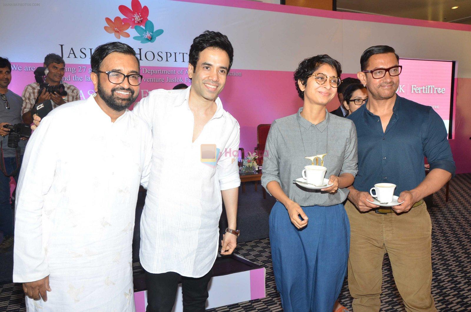 Aamir Khan, Kiran Rao, Tusshar Kapoor launches Jaslok Fertility Tree on 15th Aug 2016