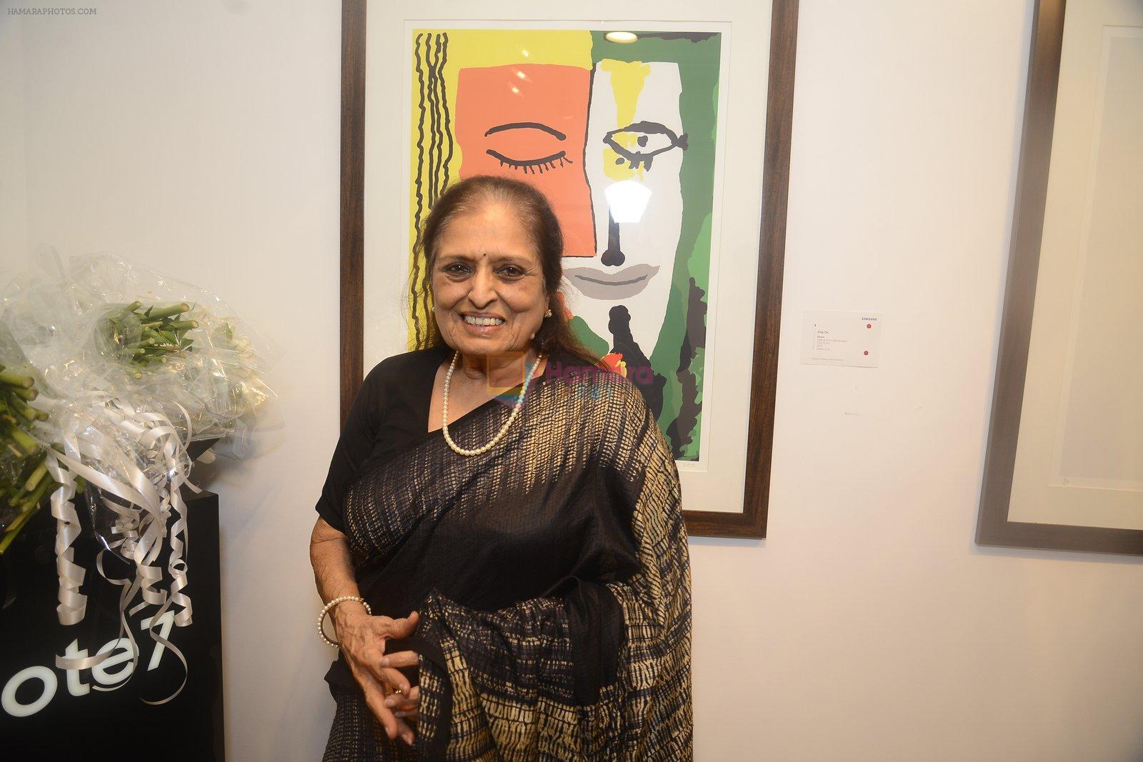 sarayu doshi at Dilip De's art event on 16th Aug 2016
