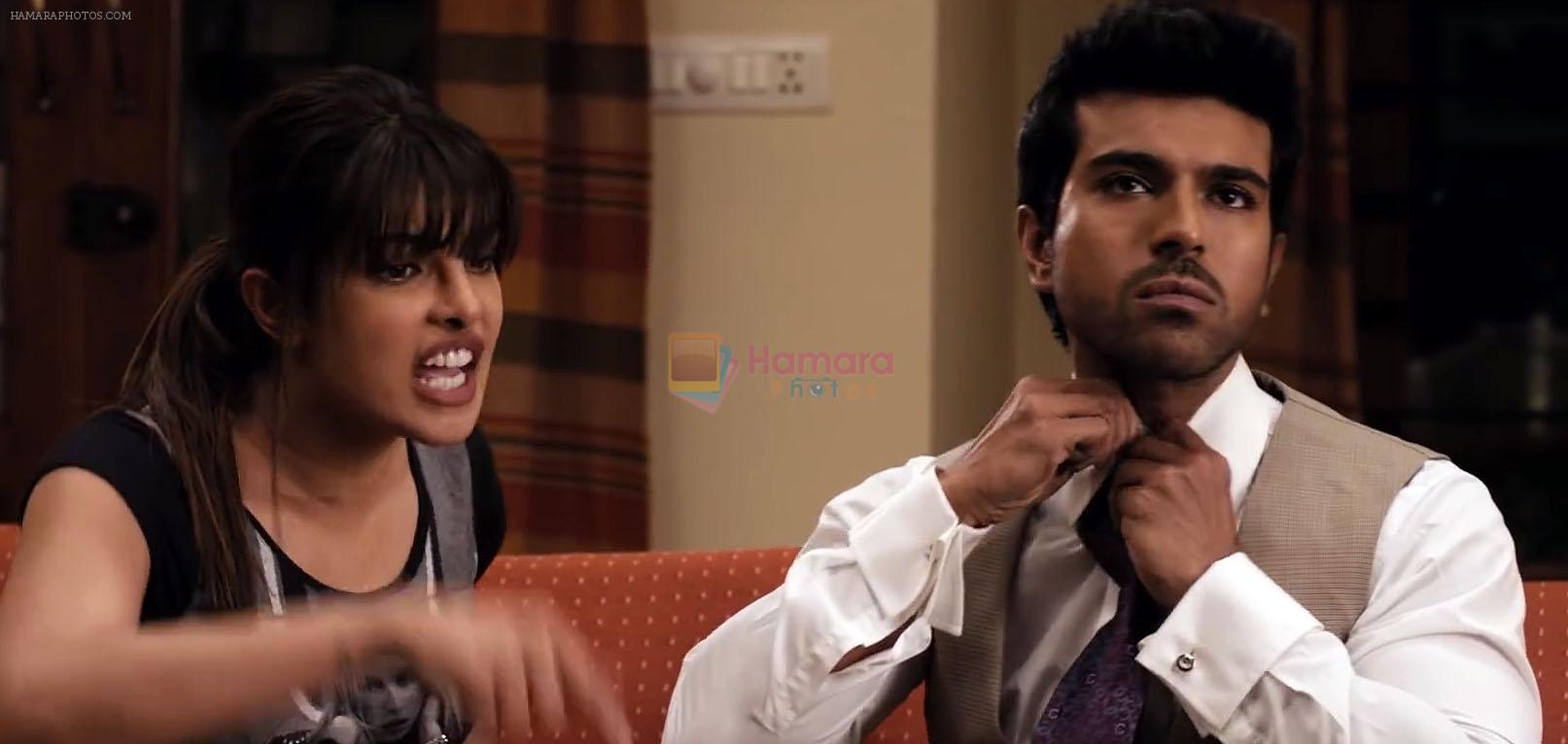 Ram Charan Teja, Priyanka Chopra in Zanjeer Movie Still