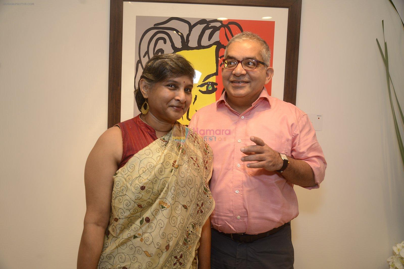 at Dilip De's art event on 16th Aug 2016