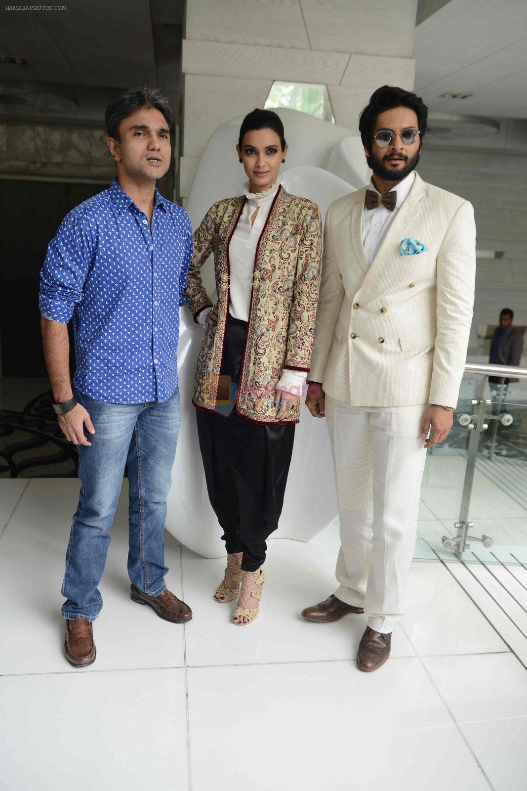 Abhay Deol, Diana Penty, Ali Fazal at Happy Bhag Jayegi Press Conference in New Delhi on 17th Aug 2016