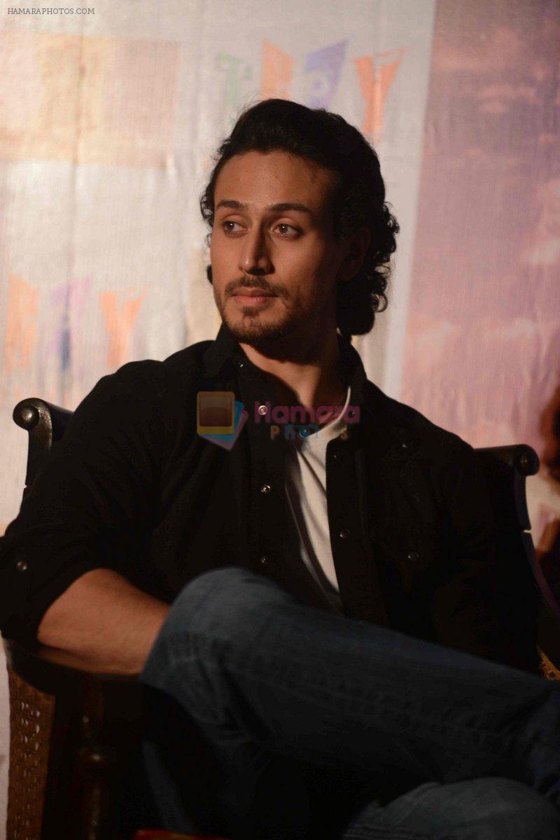 Tiger Shroff at the The Flying Jatt Press Conference in Delhi on 18th Aug 2016