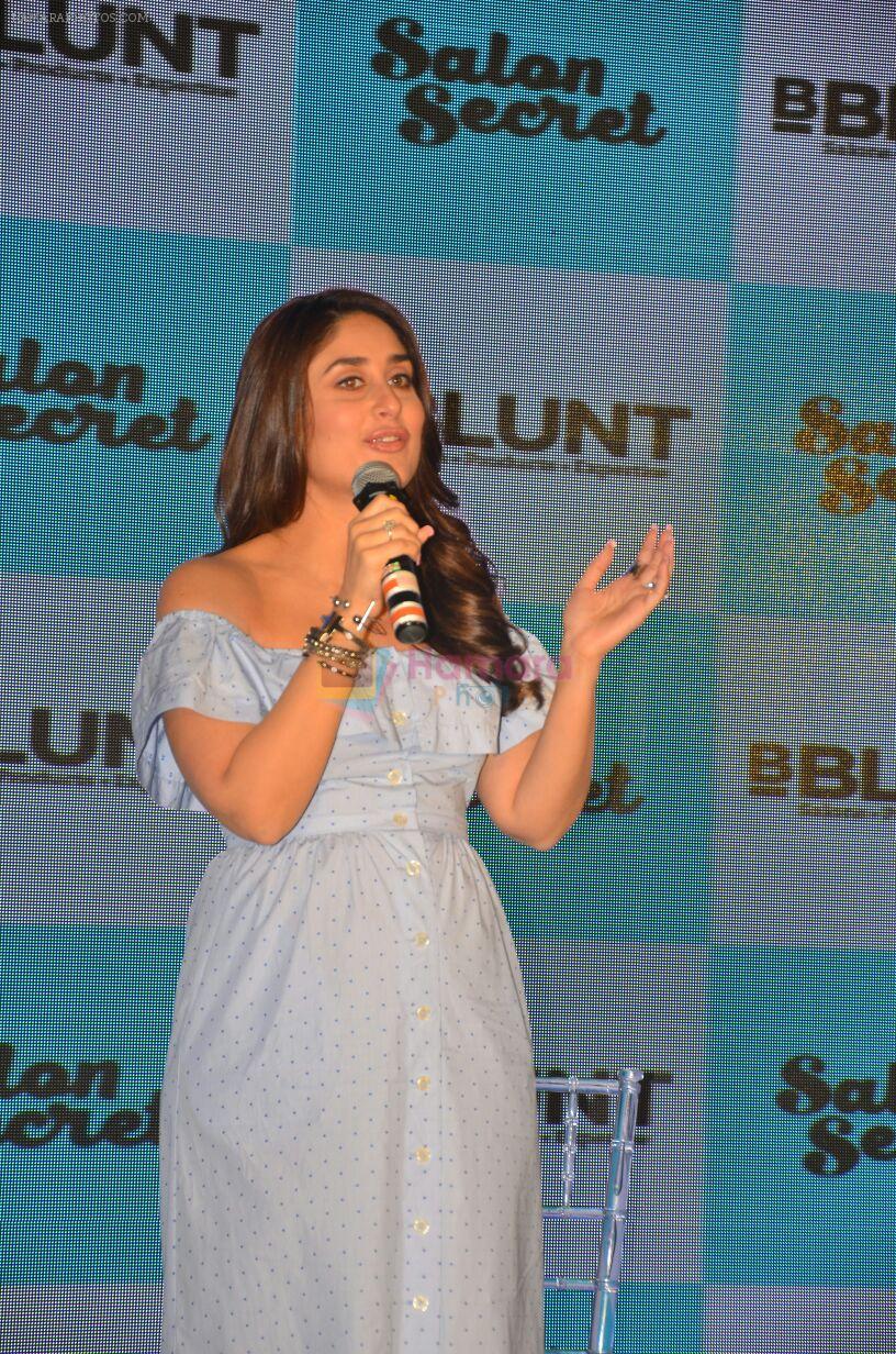 Kareena kapoor launch bblunt Salon Secret on 21st Aug 2016