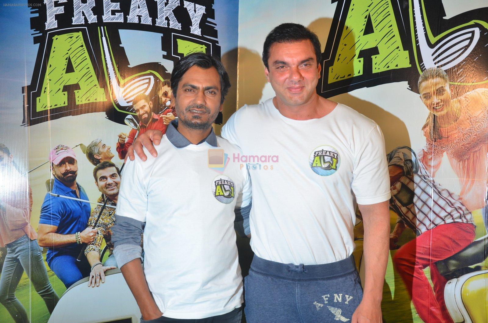 Nawazuddin Siddiqui, Sohail Khan snapped as he promote Freaky Ali on 20th Aug 2016