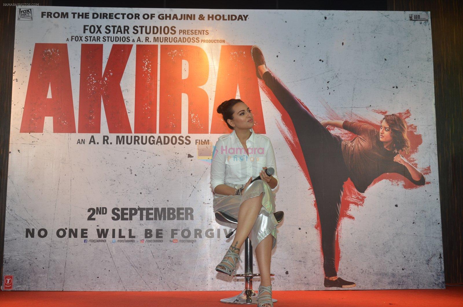 Sonakshi Sinha promote Akira in Mumbai on 28th Aug 2016