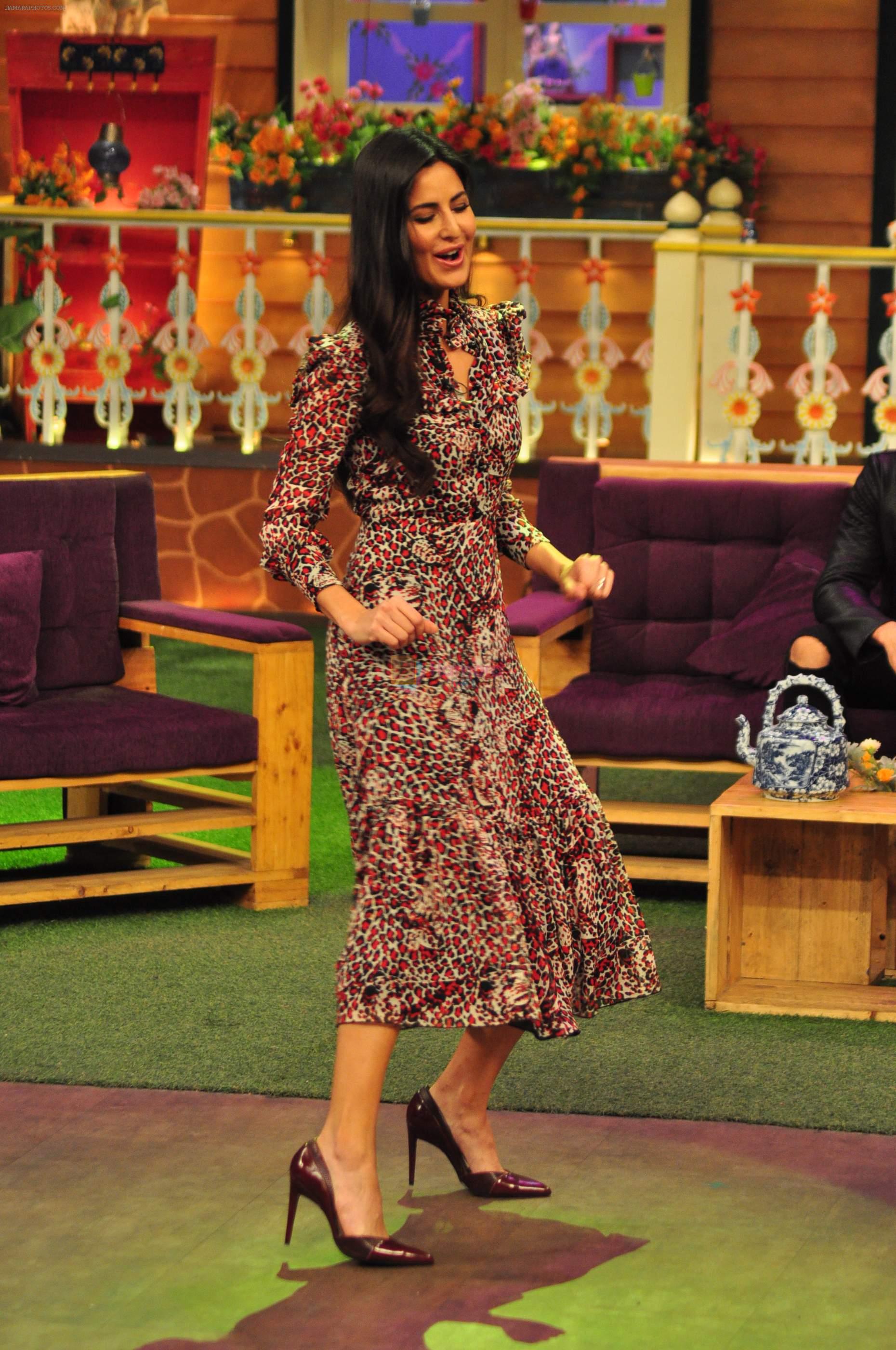 Katrina Kaif on the sets of The Kapil Sharma Show on 1st Sept 2016