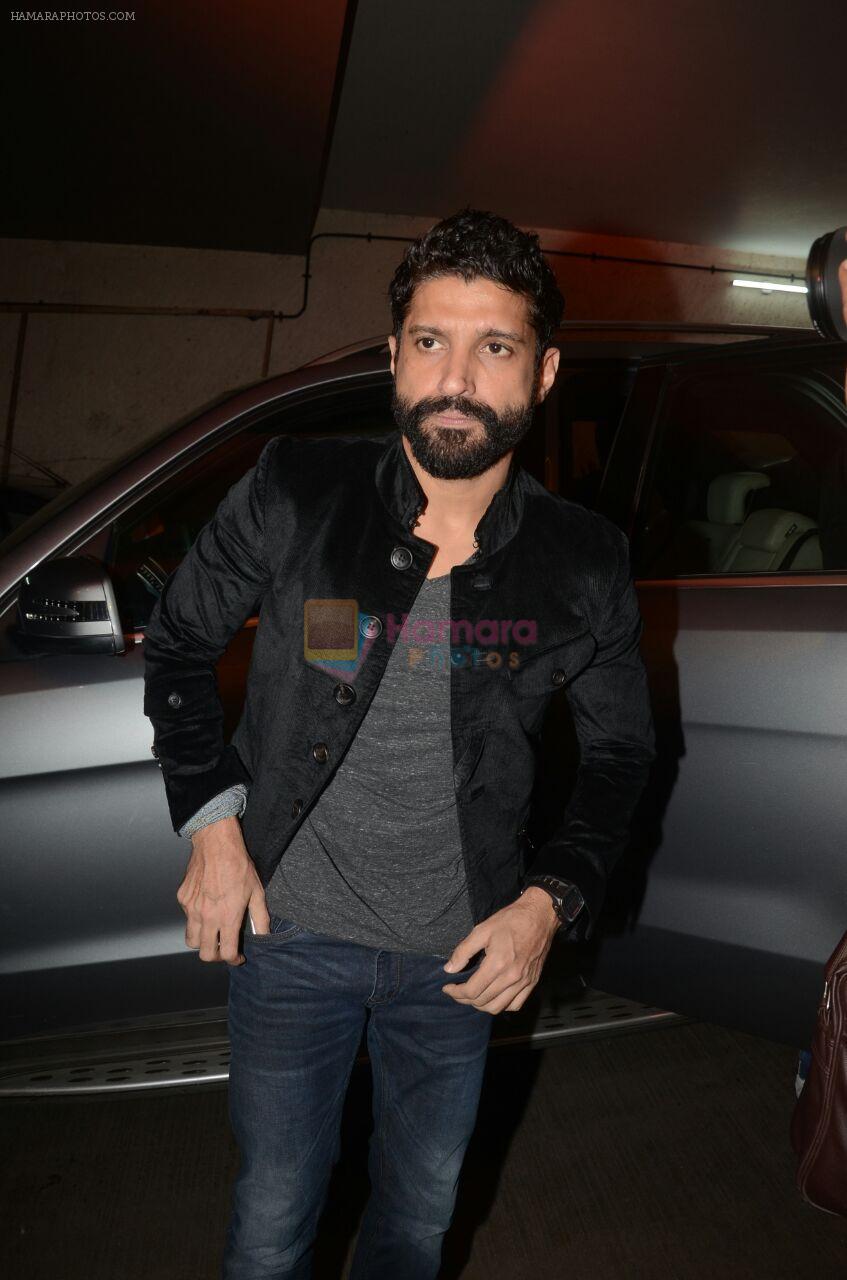 Farhan Akhtar at Rock on 2 trailer launch on 2nd Sept 2016