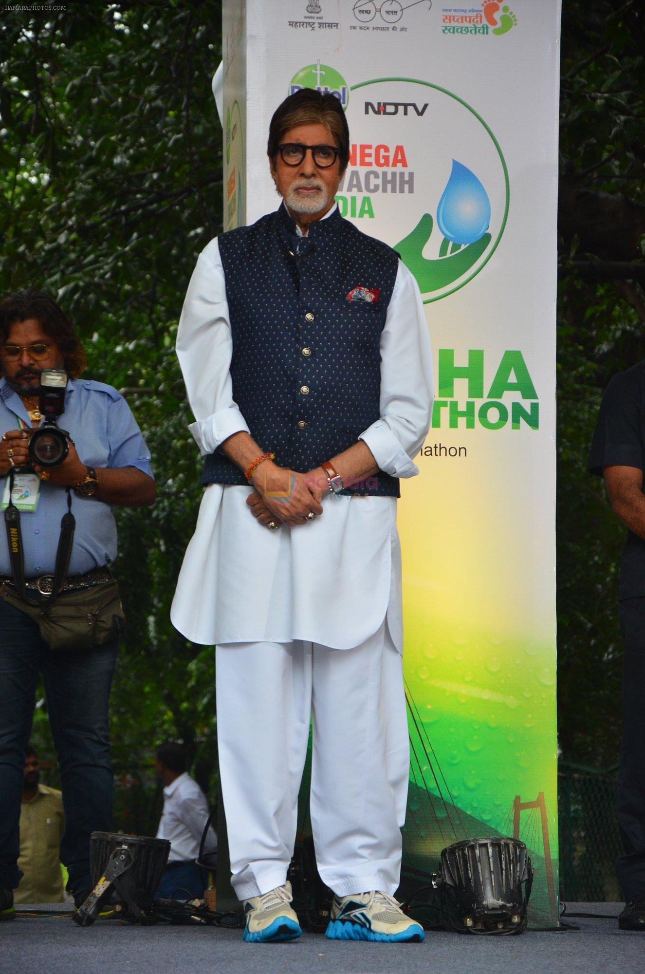 Amitabh Bachchan at NDTV swatch bharat abhiyan in Mumbai on 3rd Sept 2016