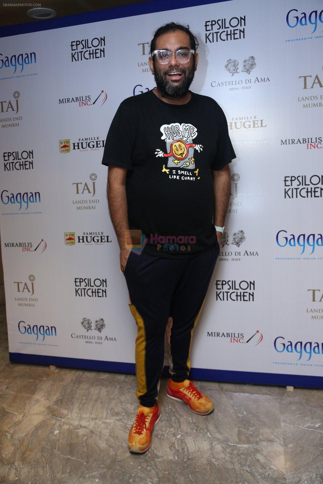 at Chef Gaggan's foodie event on 2nd Sept 2016