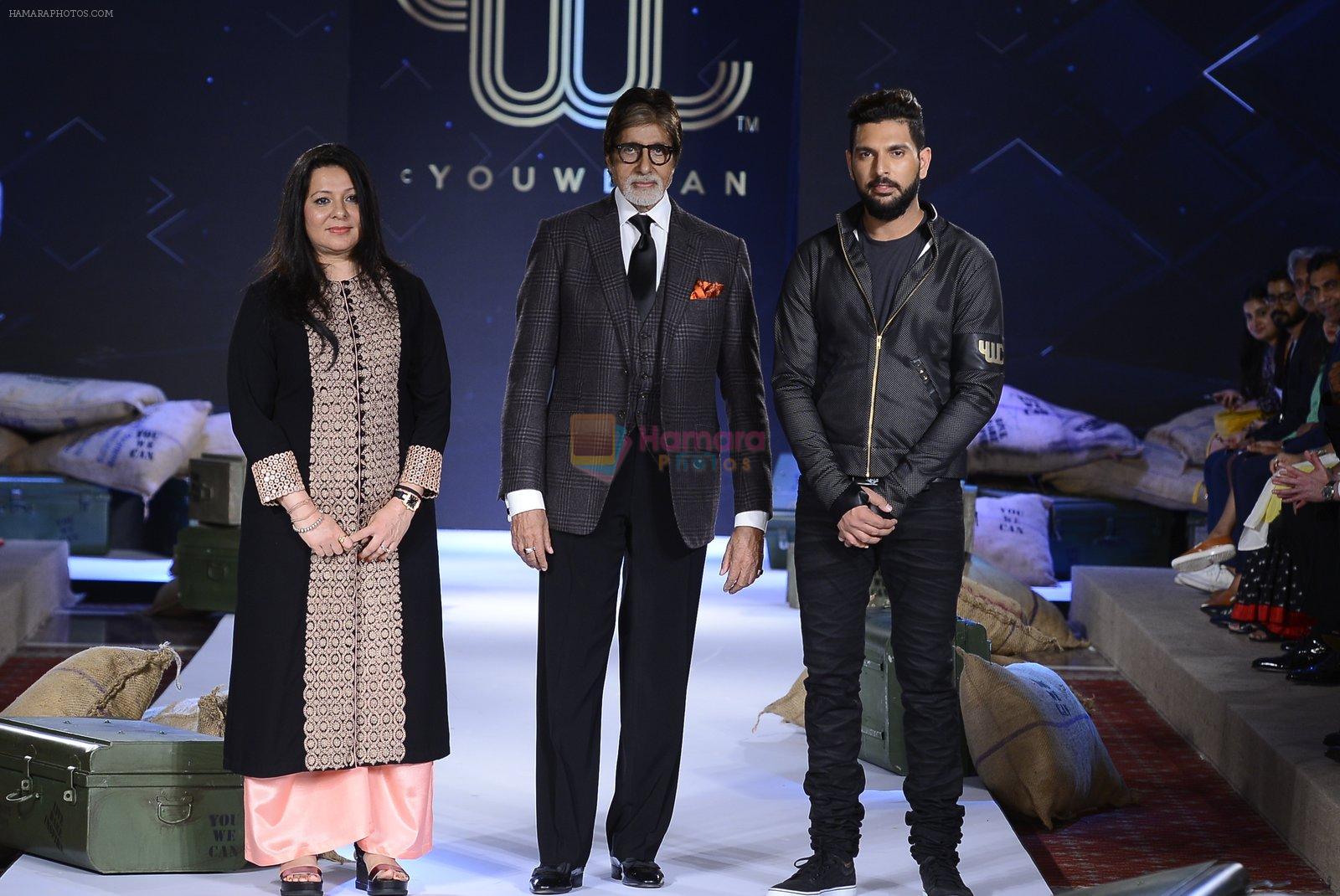 Yuvraj Singh, Amitabh Bachchan at You We Can Label launch with Shantanu Nikhil collection on 3rd Sept 2016