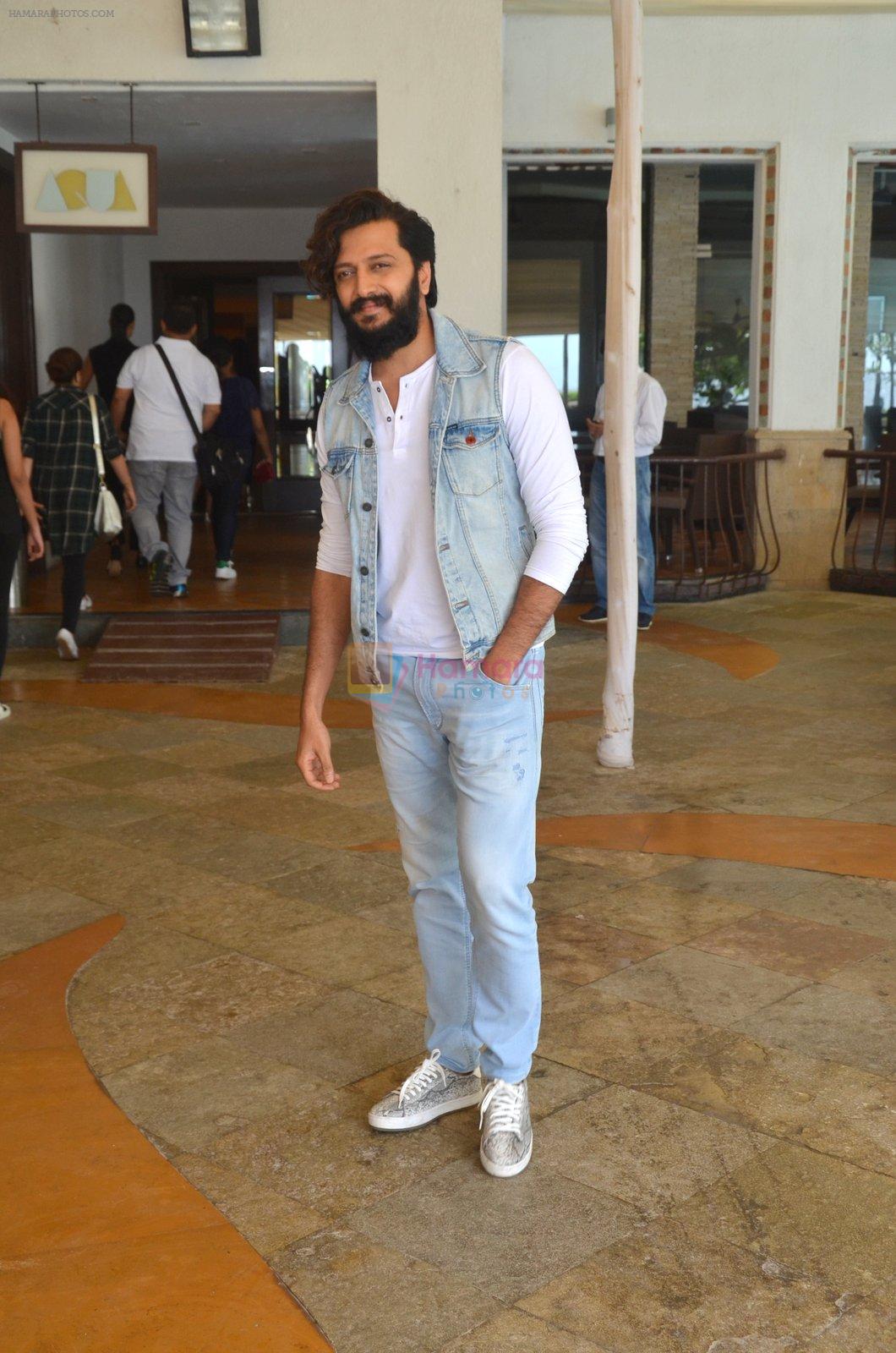 Riteish Deshmukh snapped for Banjo promotions in Mumbai on 8th Sept 2016