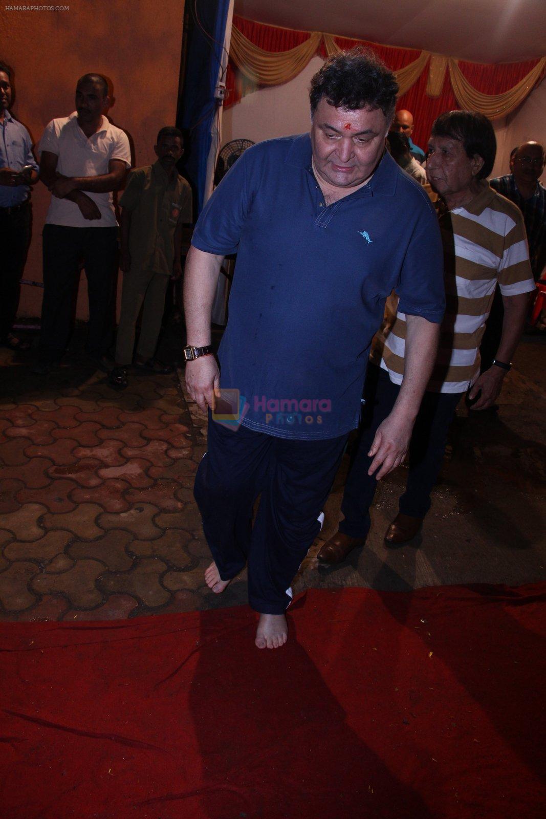 Rishi Kapoor Ganpati Visarjan on 9th Sept 2016