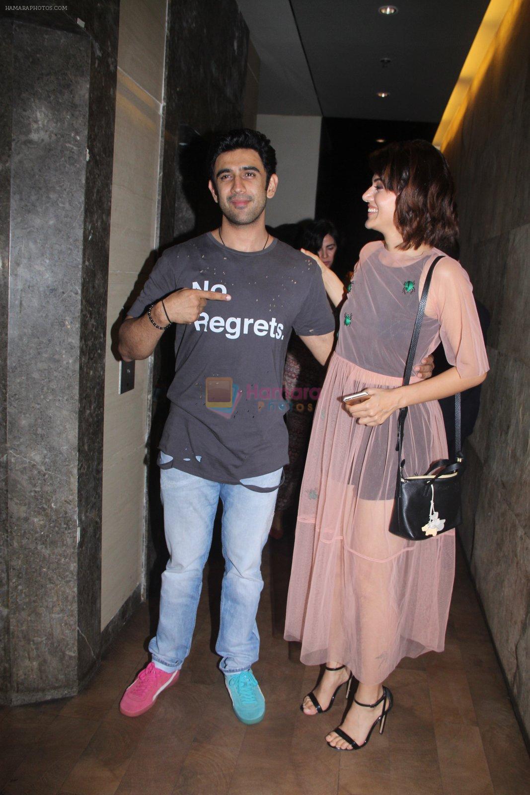 Amit Sadh, Taapsee Pannu at Pink Screening in Lightbox on 12th Sept 2016