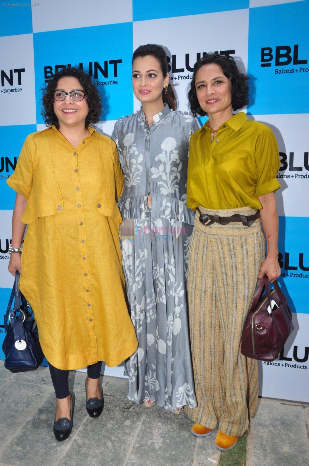 Dia Mirza, Adhuna Akhtar launches Bblunt in Malad on 14th Sept 2016