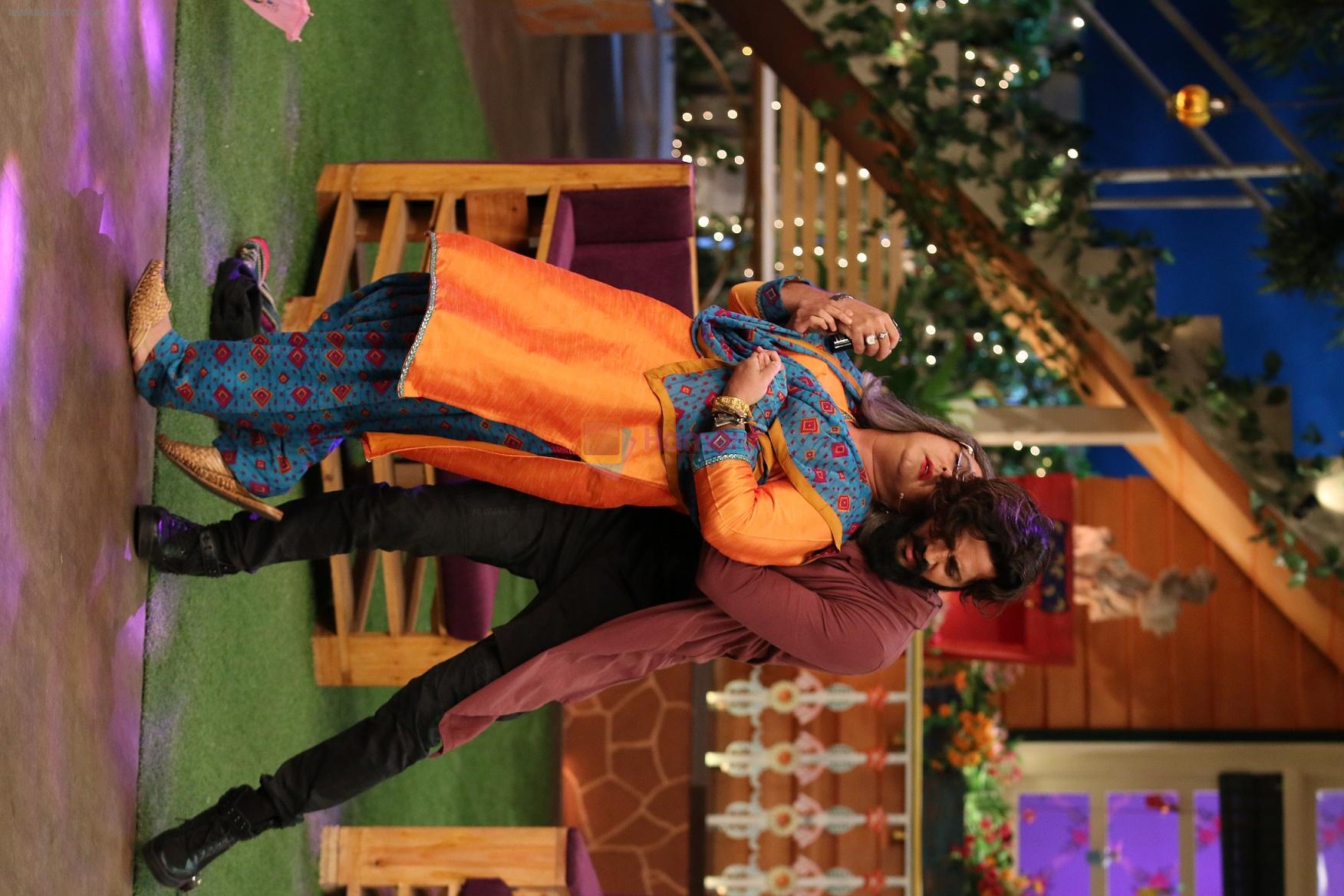 Riteish Deshmukh on the sets of The Kapil Sharma Show on 15th Sept 2016