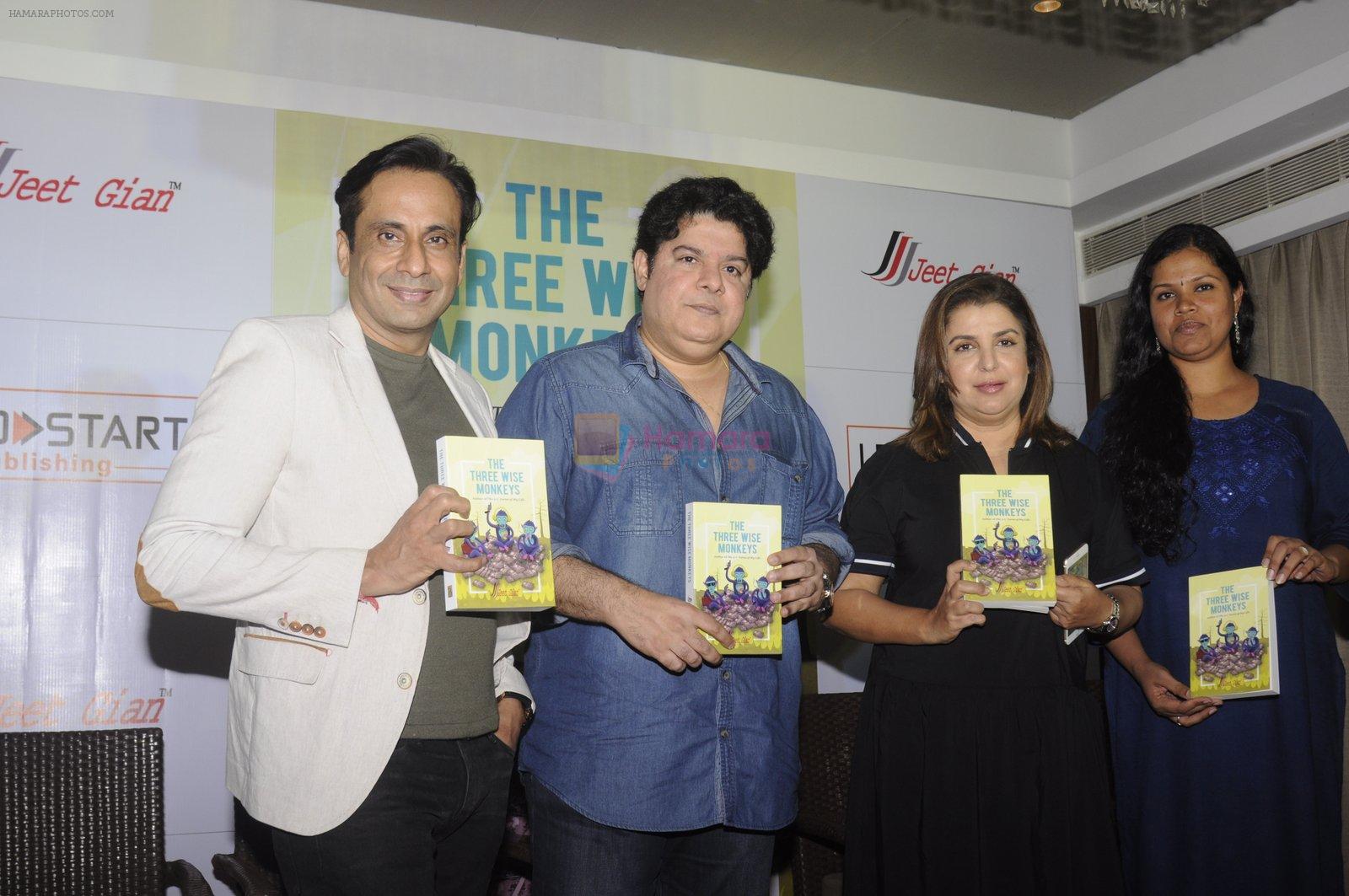 Farah Khan, Sajid Khan launch three wise monkeys book launch on 19th Sept 2016