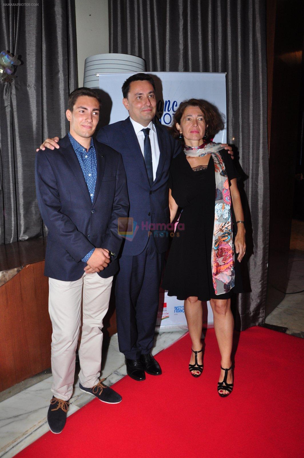 at the launch of Sajid Nadiadwala's france honours on 20th Sept 2016