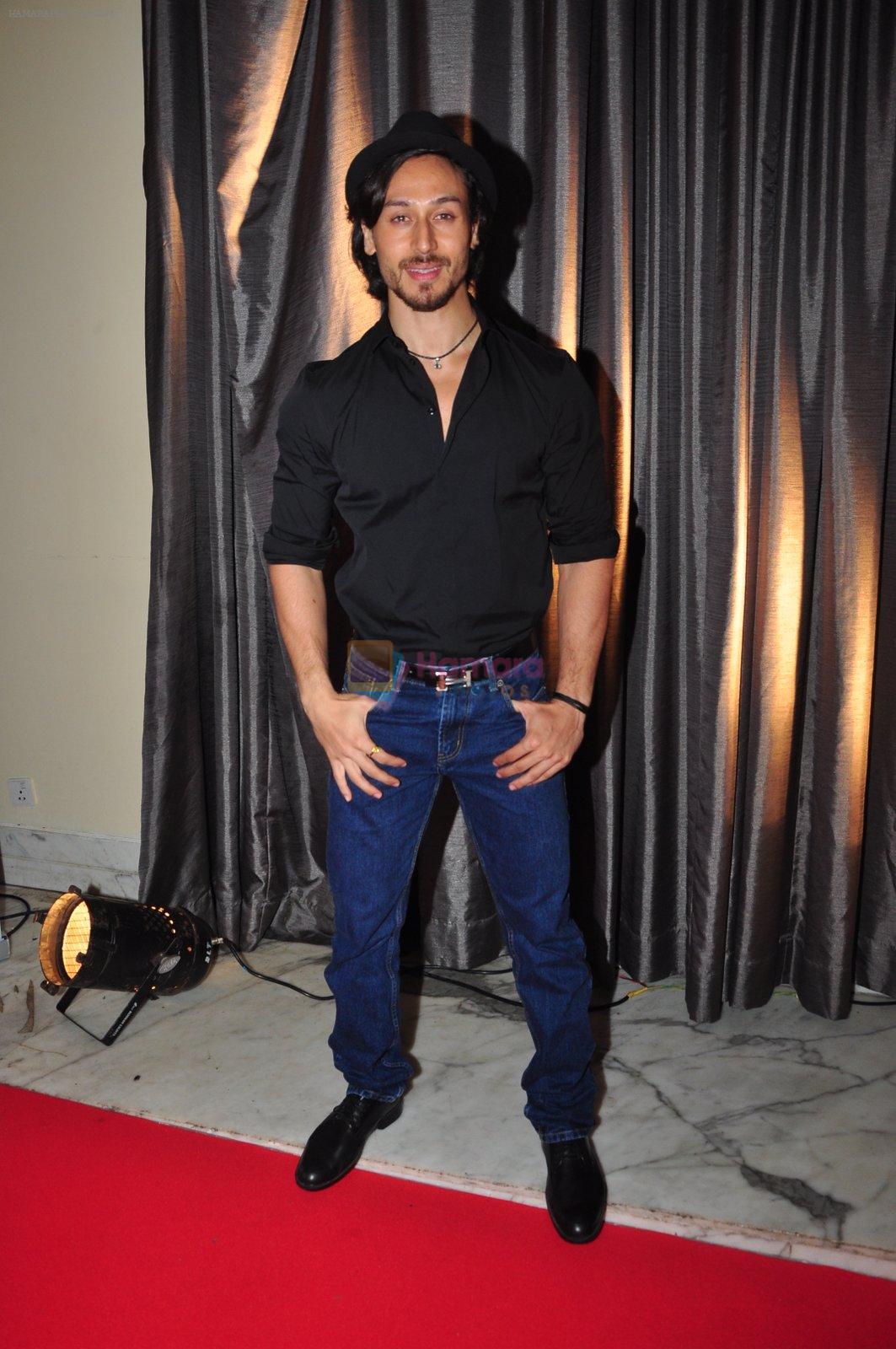 Tiger Shroff at the launch of Sajid Nadiadwala's France Honours on 20th Sept 2016