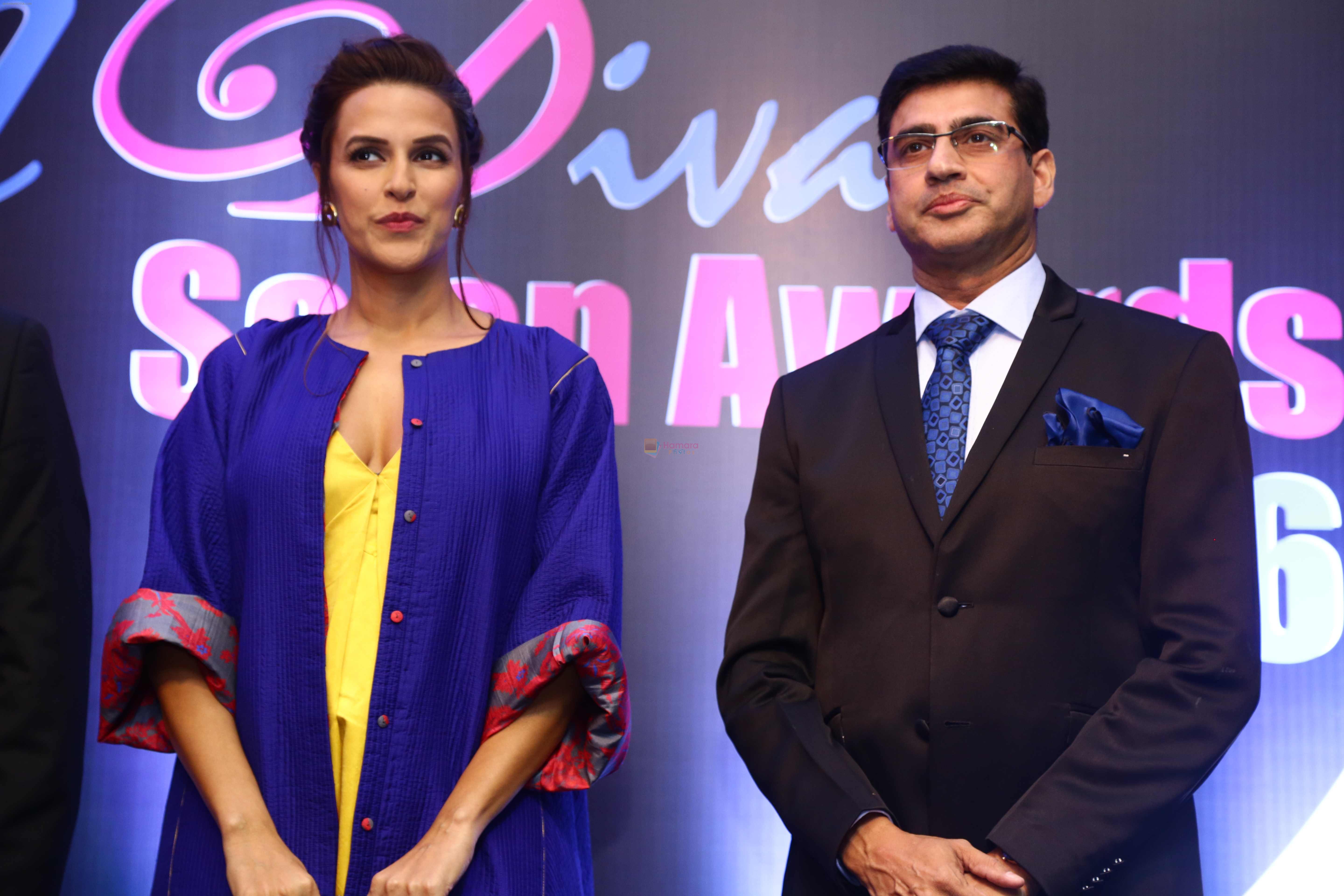 Neha Dhupia during the I Diva Salon Awards on 22nd Sept 2016