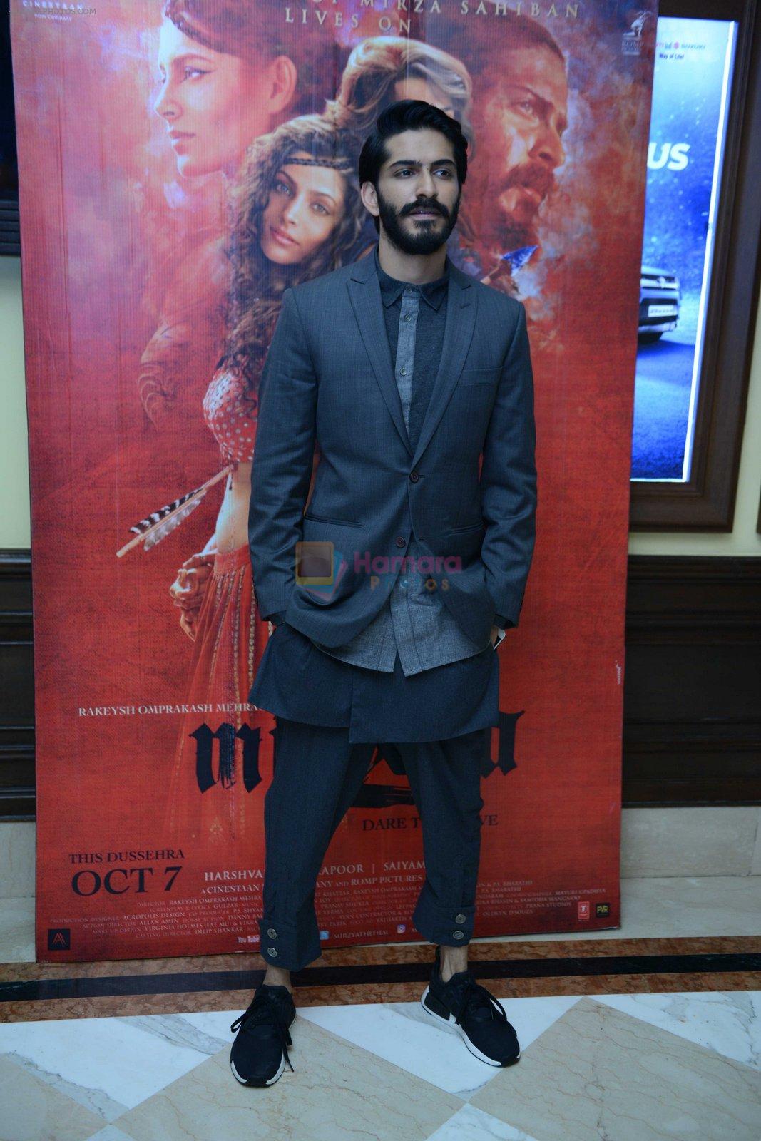 Harshvardhan Kapoor at Mirzya press conference in delhi on n26th Sept 2016