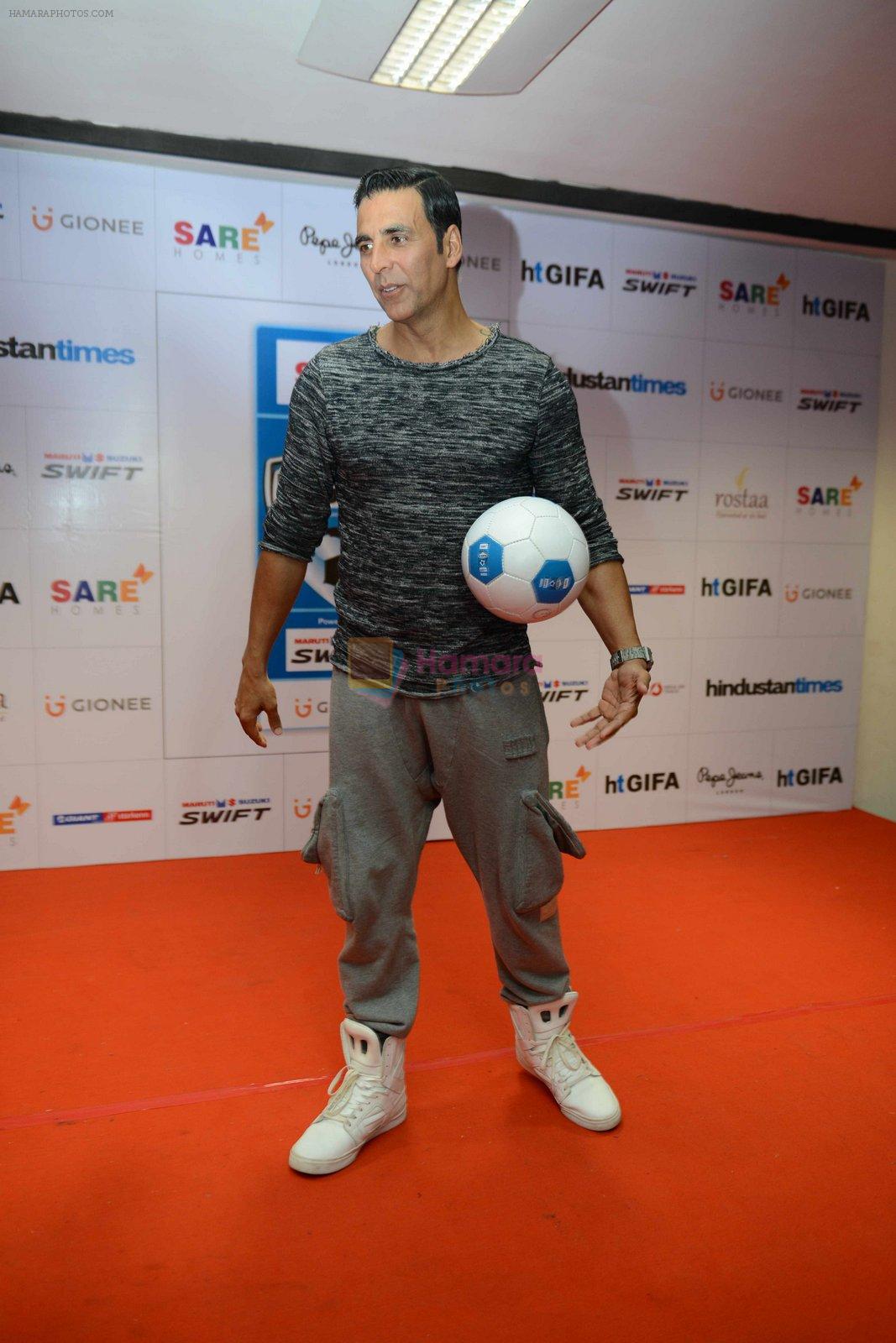 Akshay Kumar at HT GIFA Football event on 24th Sept 2016