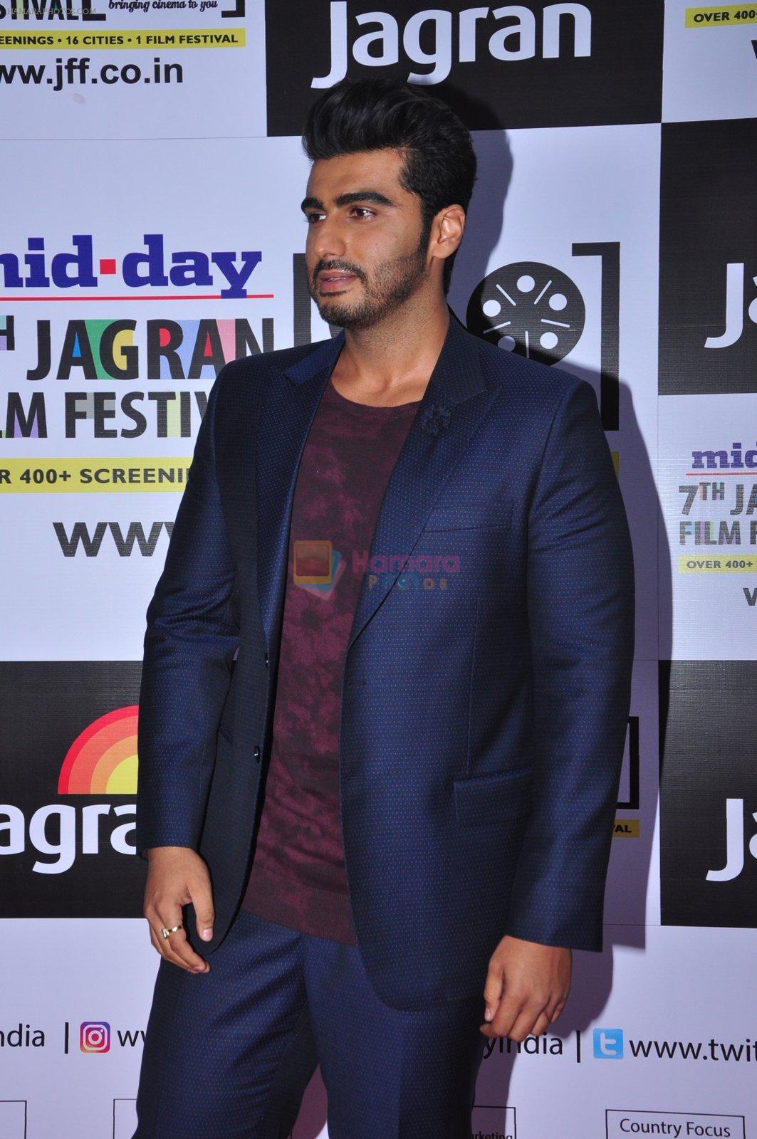 Arjun Kapoor at the Jagran Festival's inaugural night on 26th Sept 2016