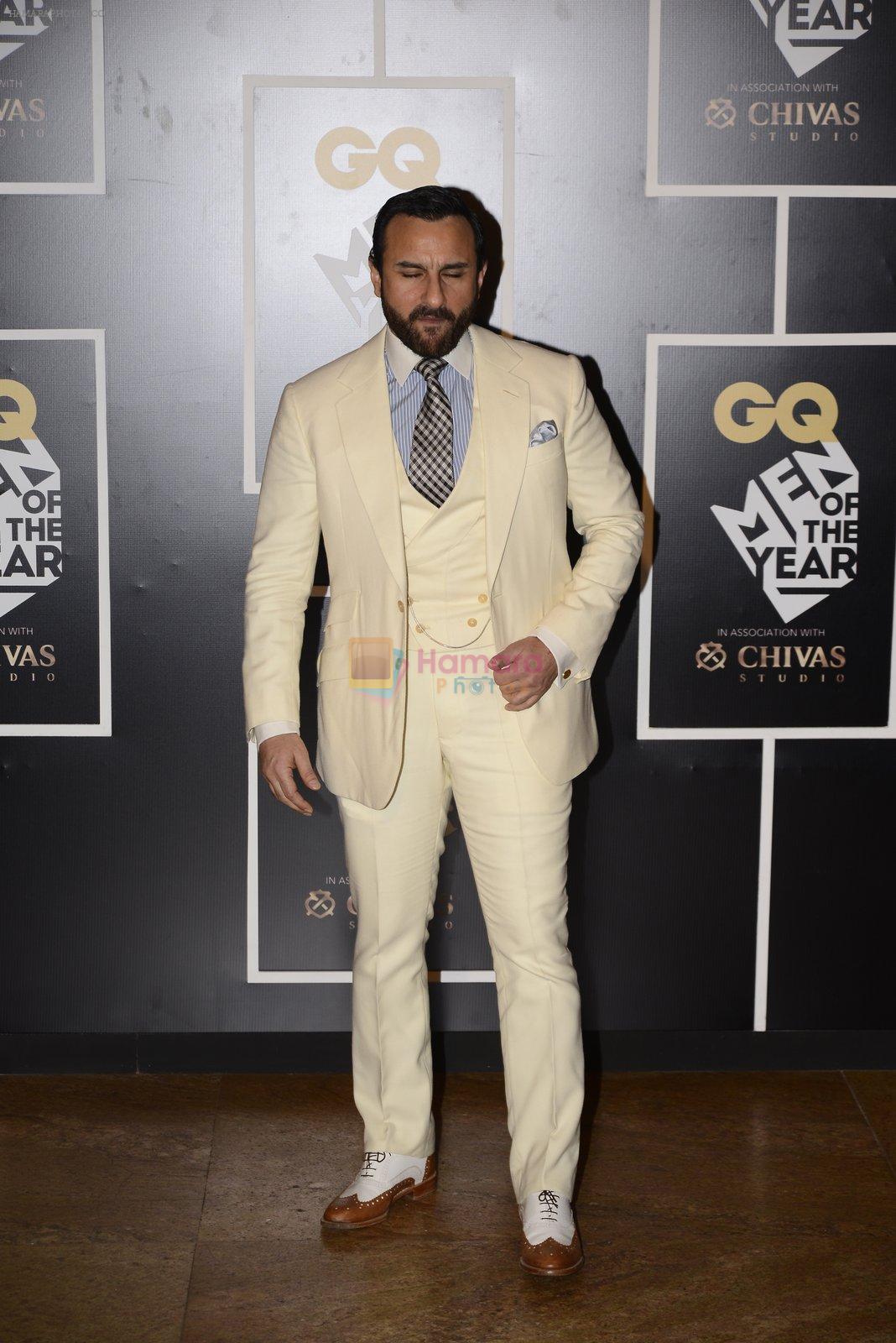 Saif Ali Khan at GQ MEN OF THE YEAR on 27th Sept 2016