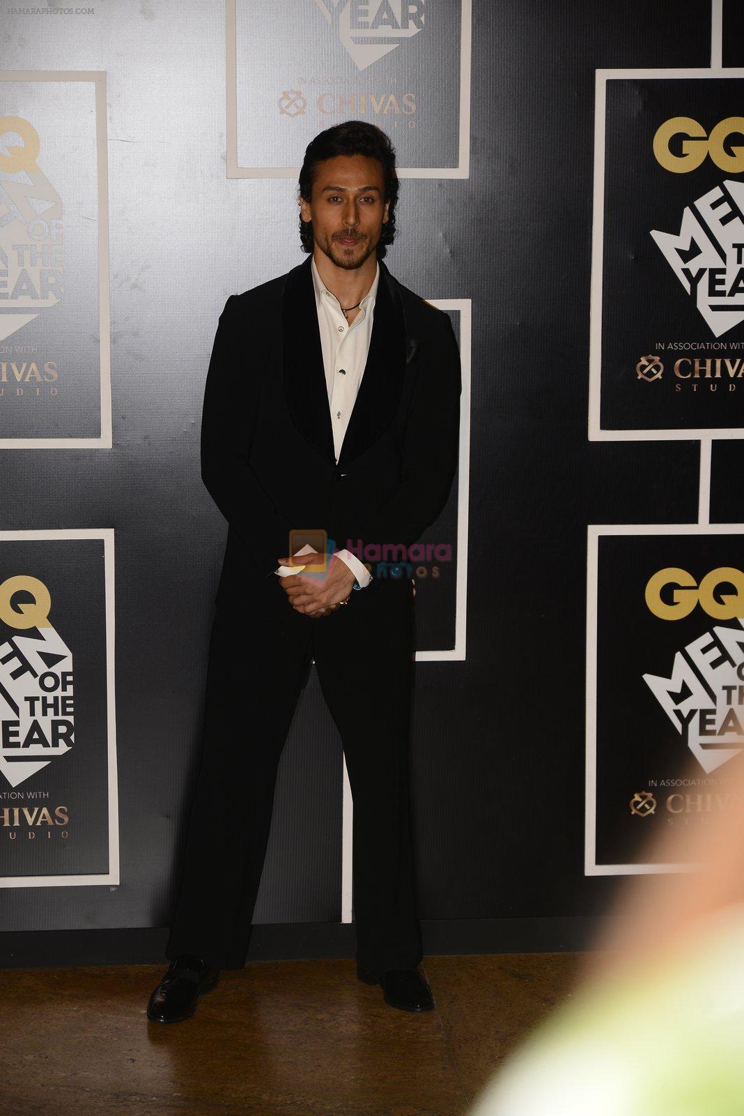 Tiger Shroff at GQ MEN OF THE YEAR on 27th Sept 2016